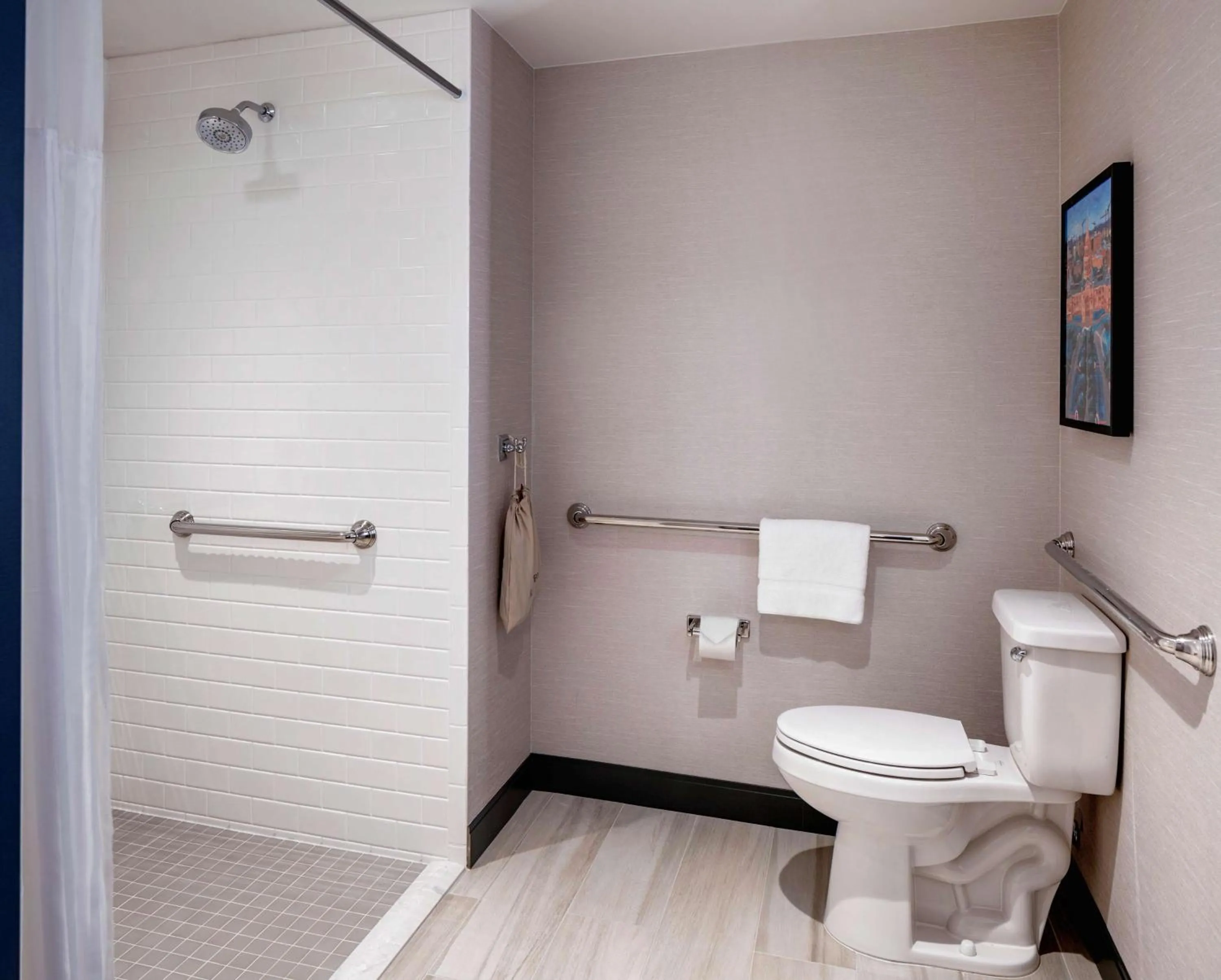 Bathroom in Hilton Garden Inn Austin University Capitol District