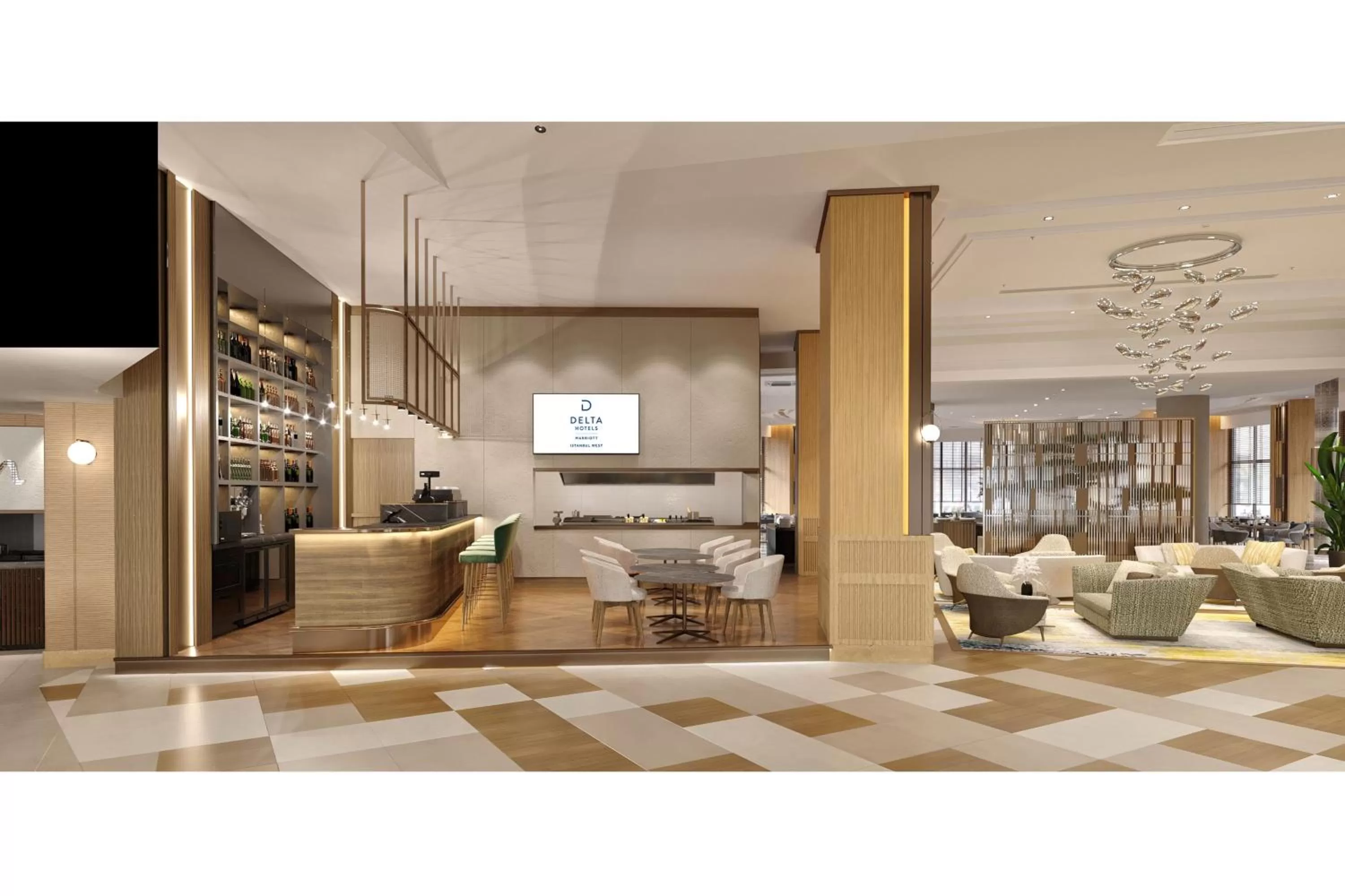 Lobby or reception in Courtyard by Marriott Istanbul West