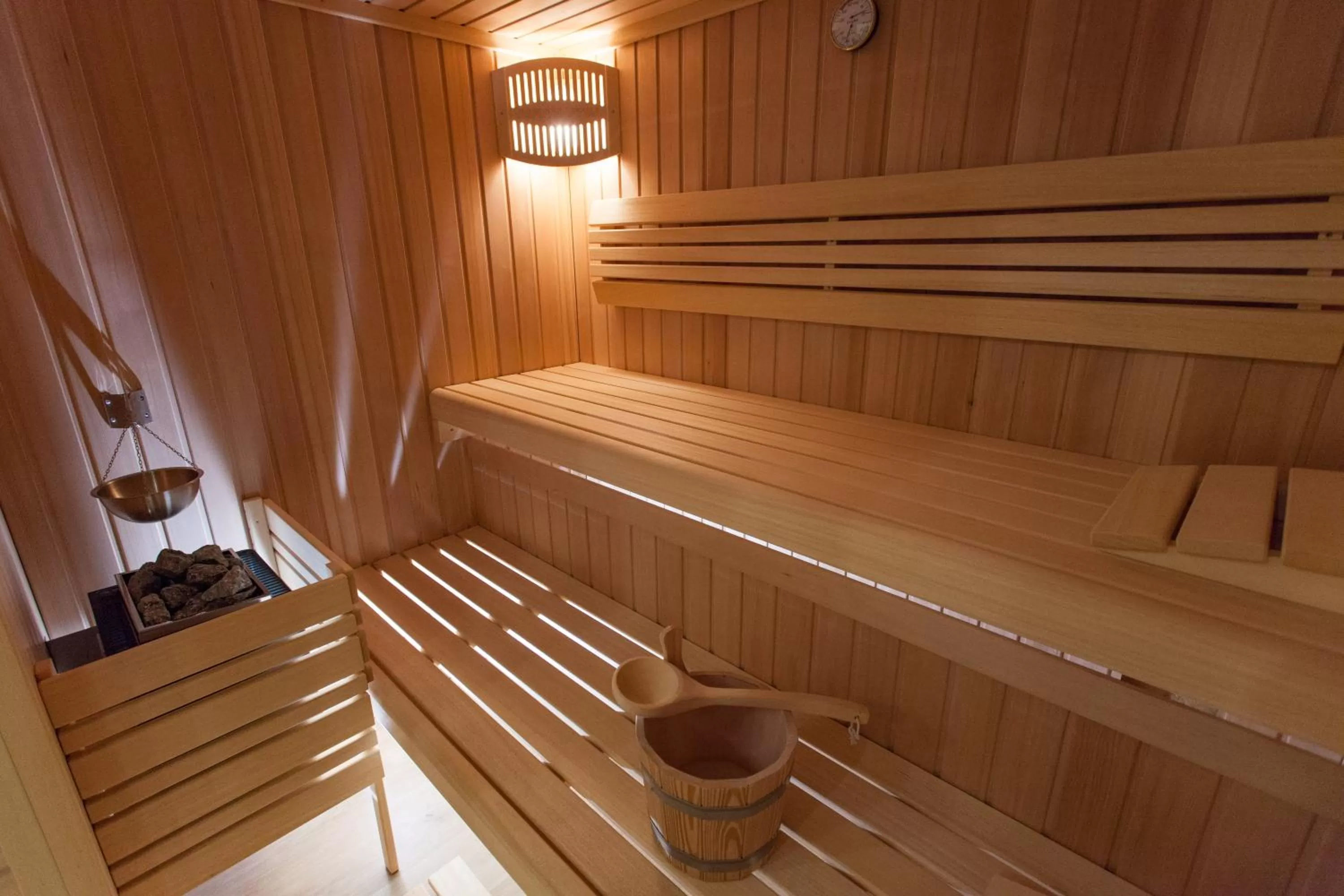 Sauna in Hotel Pomaranča