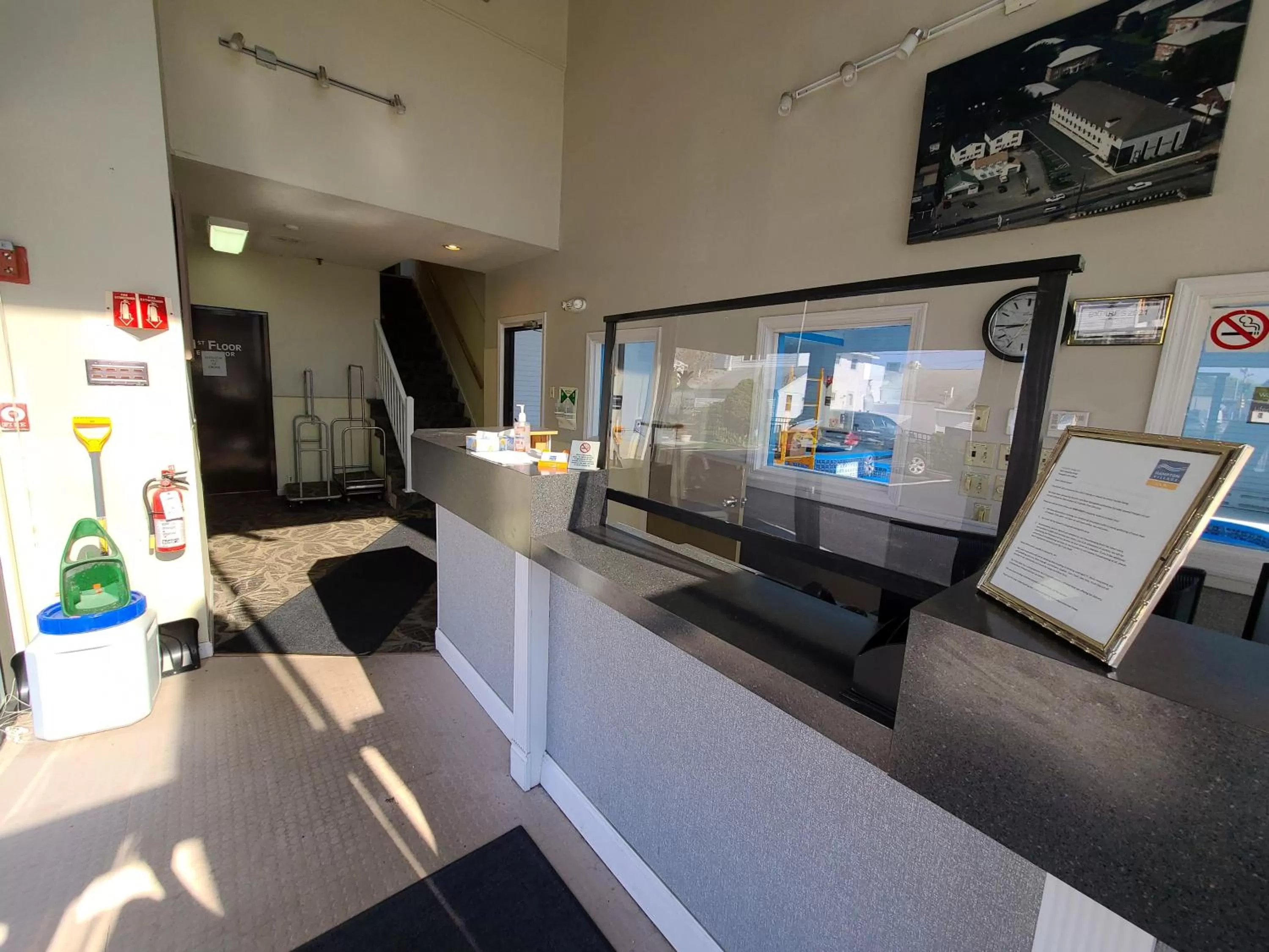 Lobby or reception in Hampton Village Inn