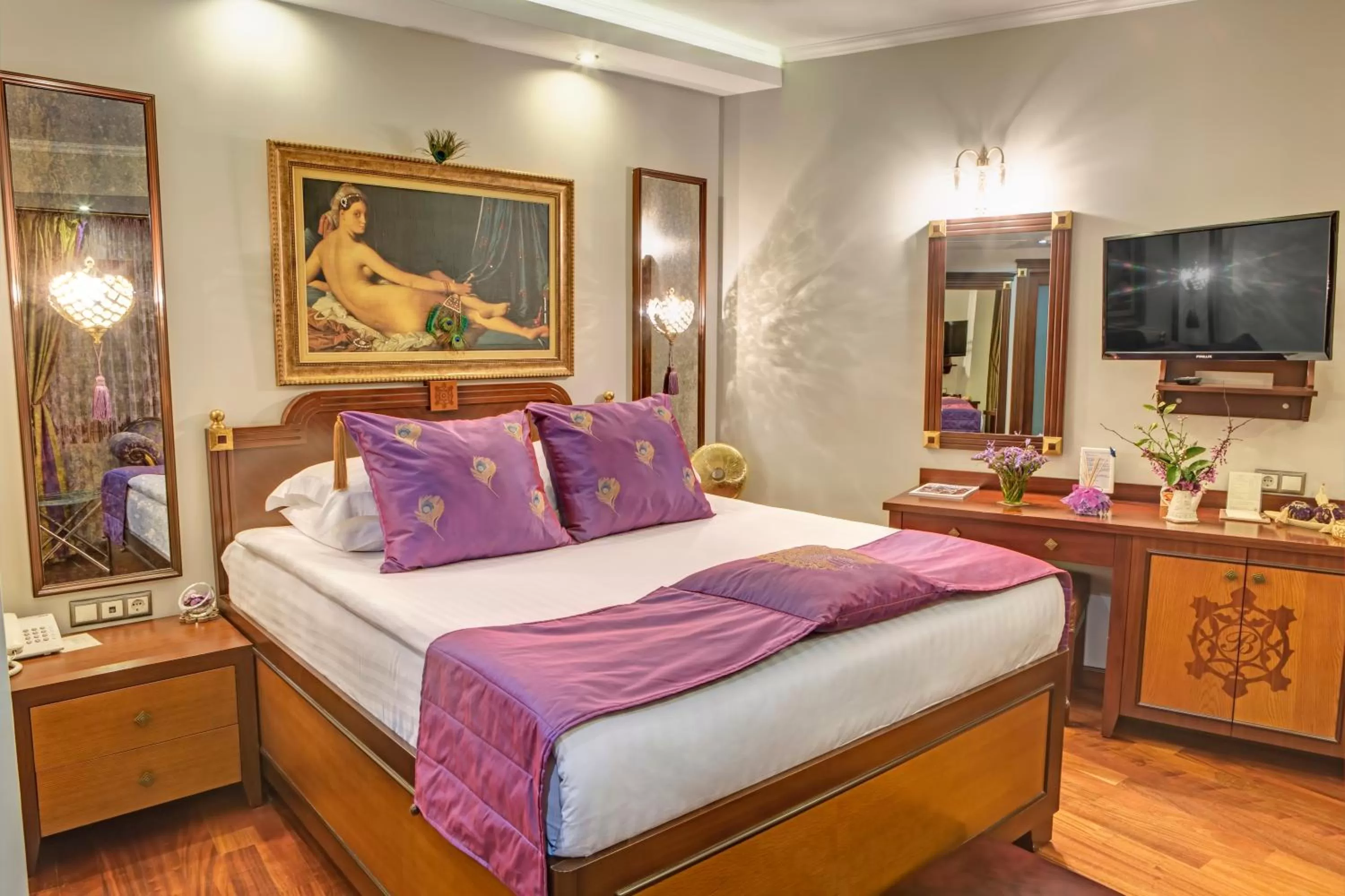 Bed in Bulbul Yuvası Boutique Hotel