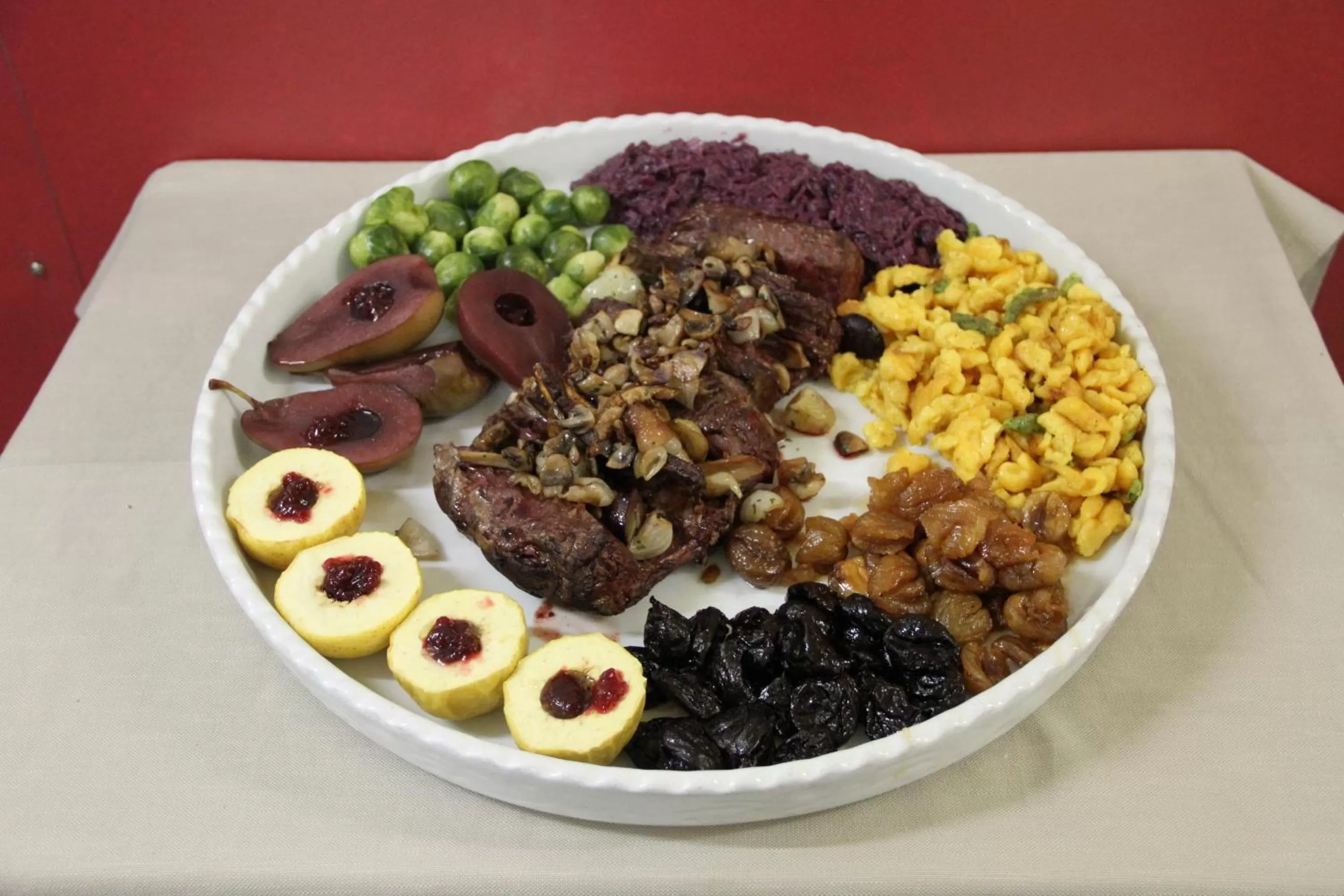 Food close-up in Enjoy 1313AG Hotel Touring