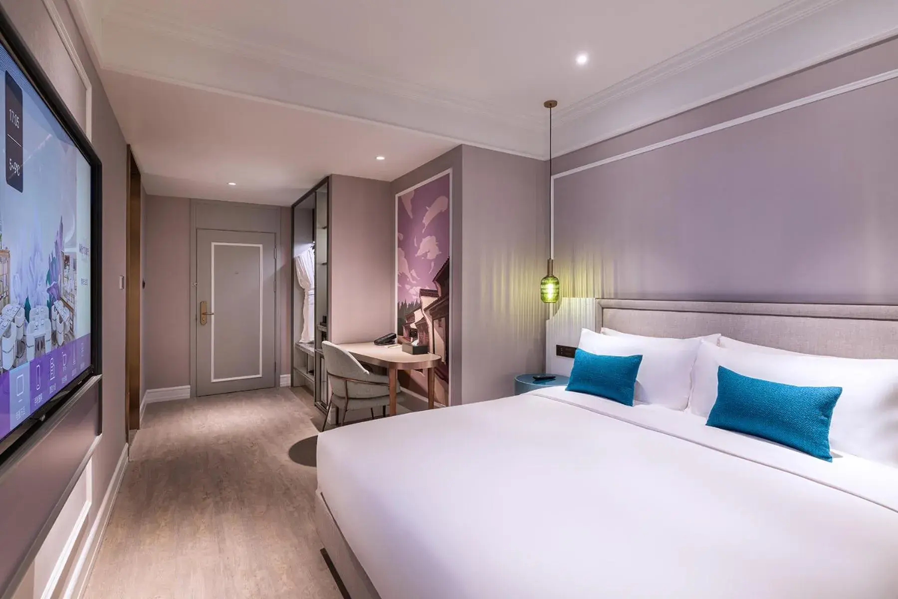 Deluxe King Room - City Side in Mercure Hangzhou Xixi Wetland Deluxe King Room - City Side in Mercure Hangzhou Xixi Wetland