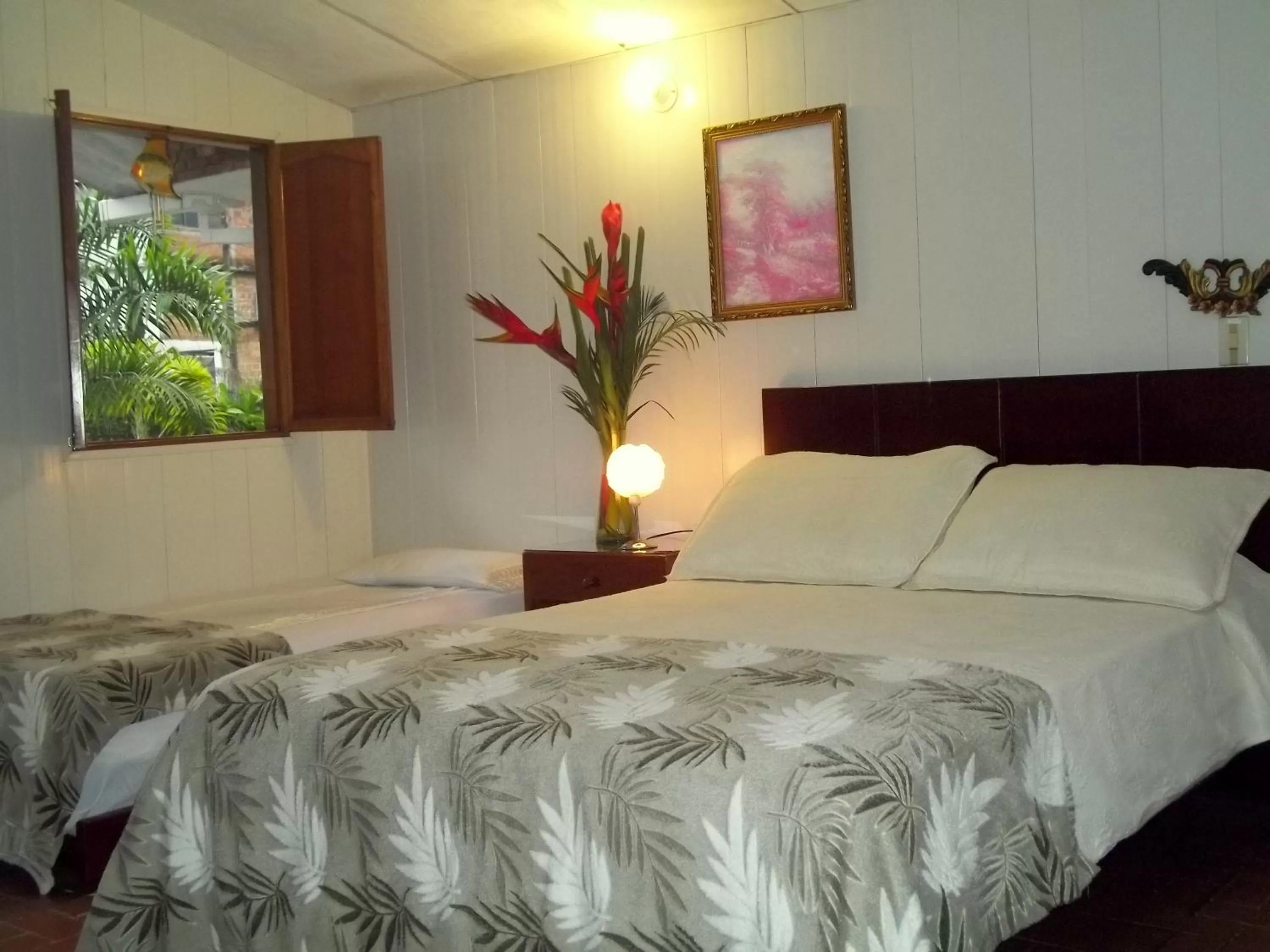 Bed in Cabañas Las Bifloras