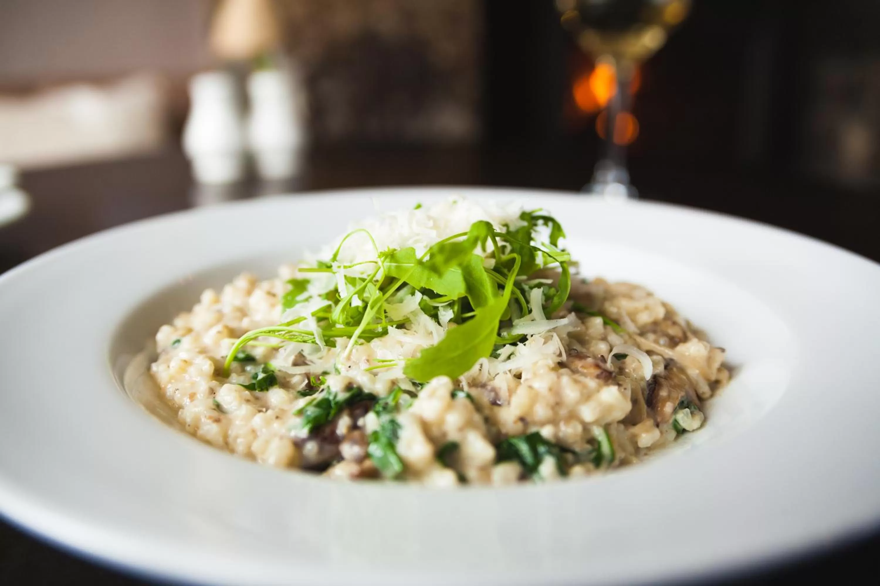 Food close-up in Black Horse Hotel
