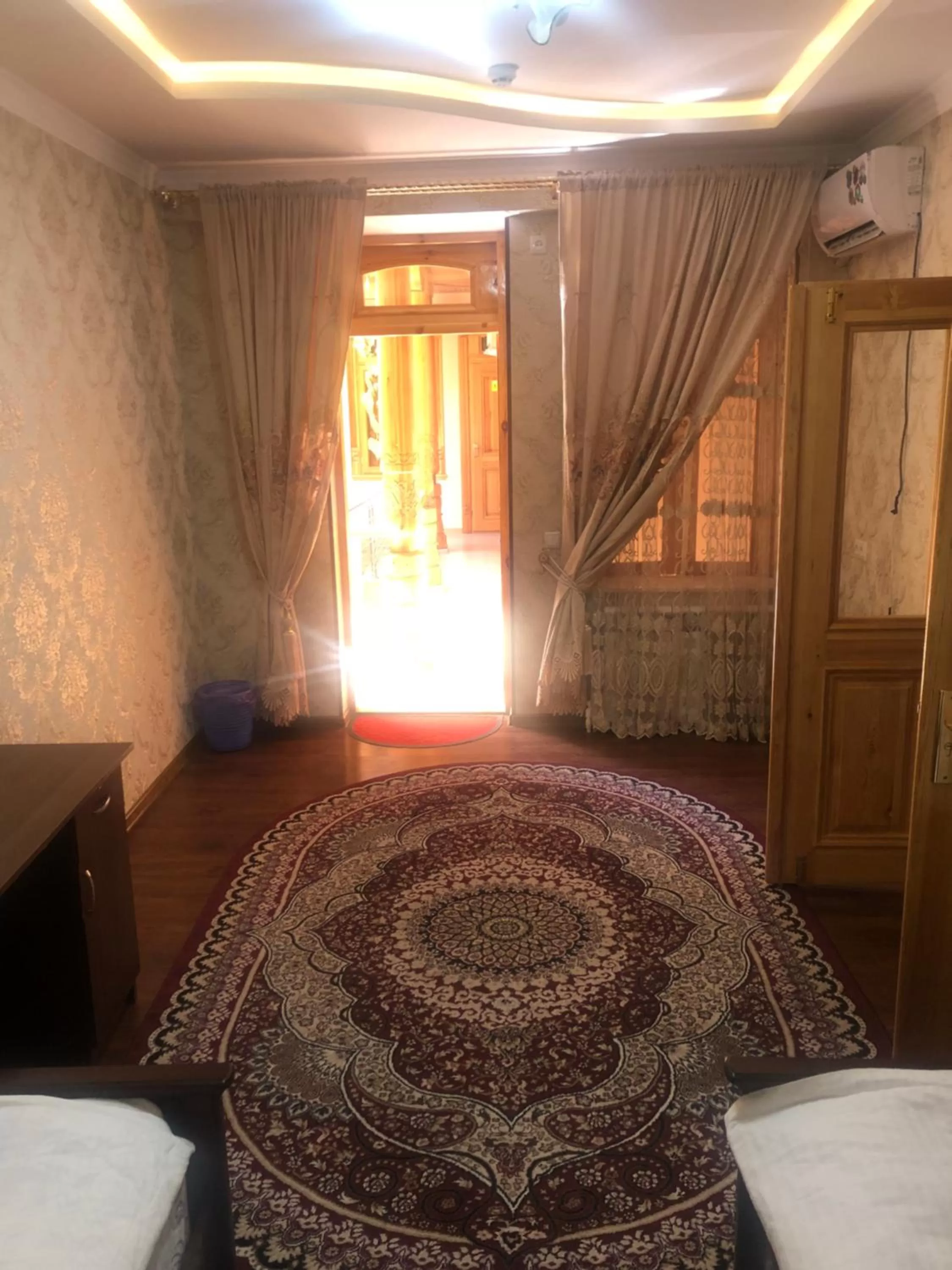 Bed in Tilyakori Hotel