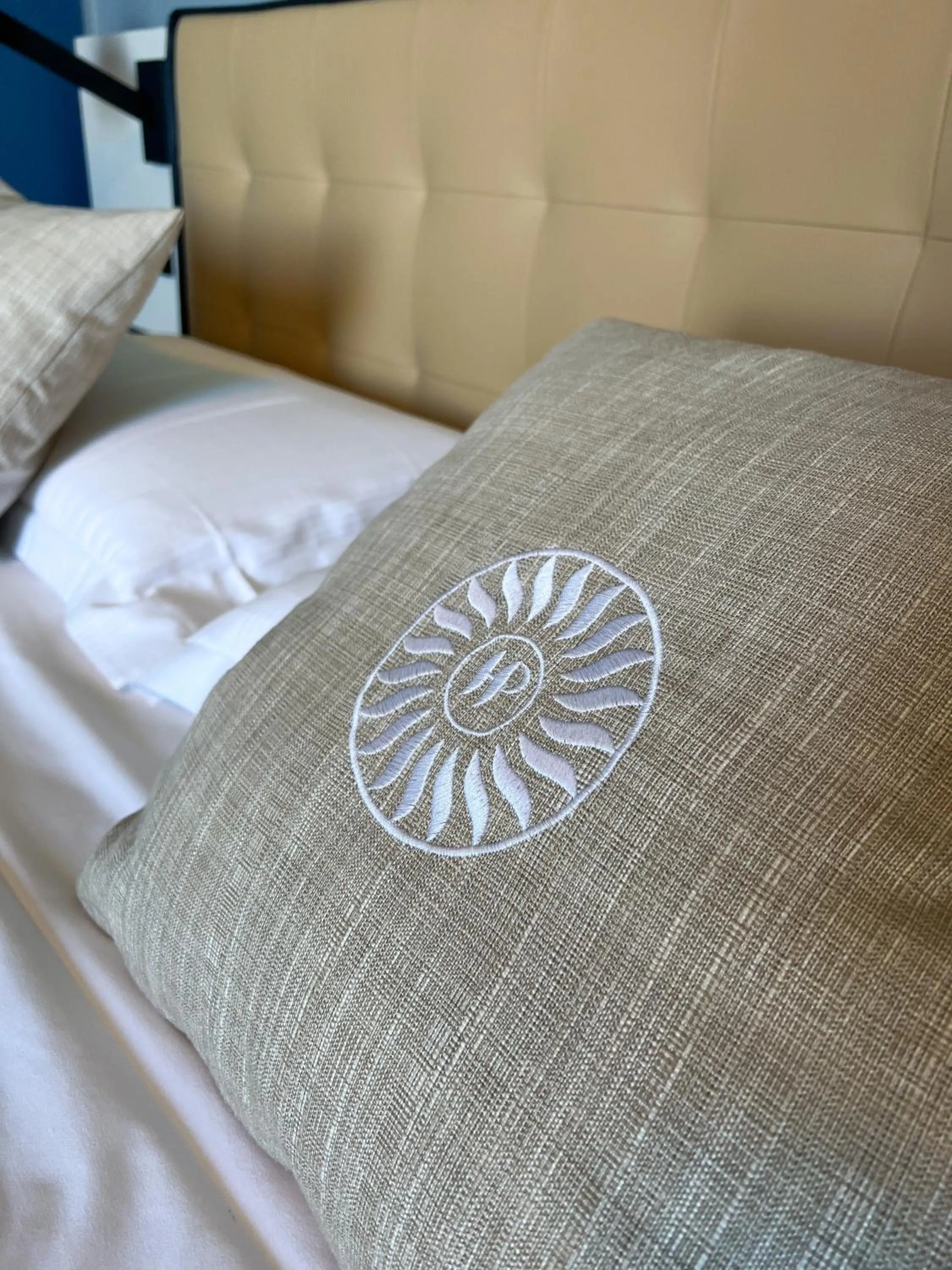 Bed in Hotel Puccini