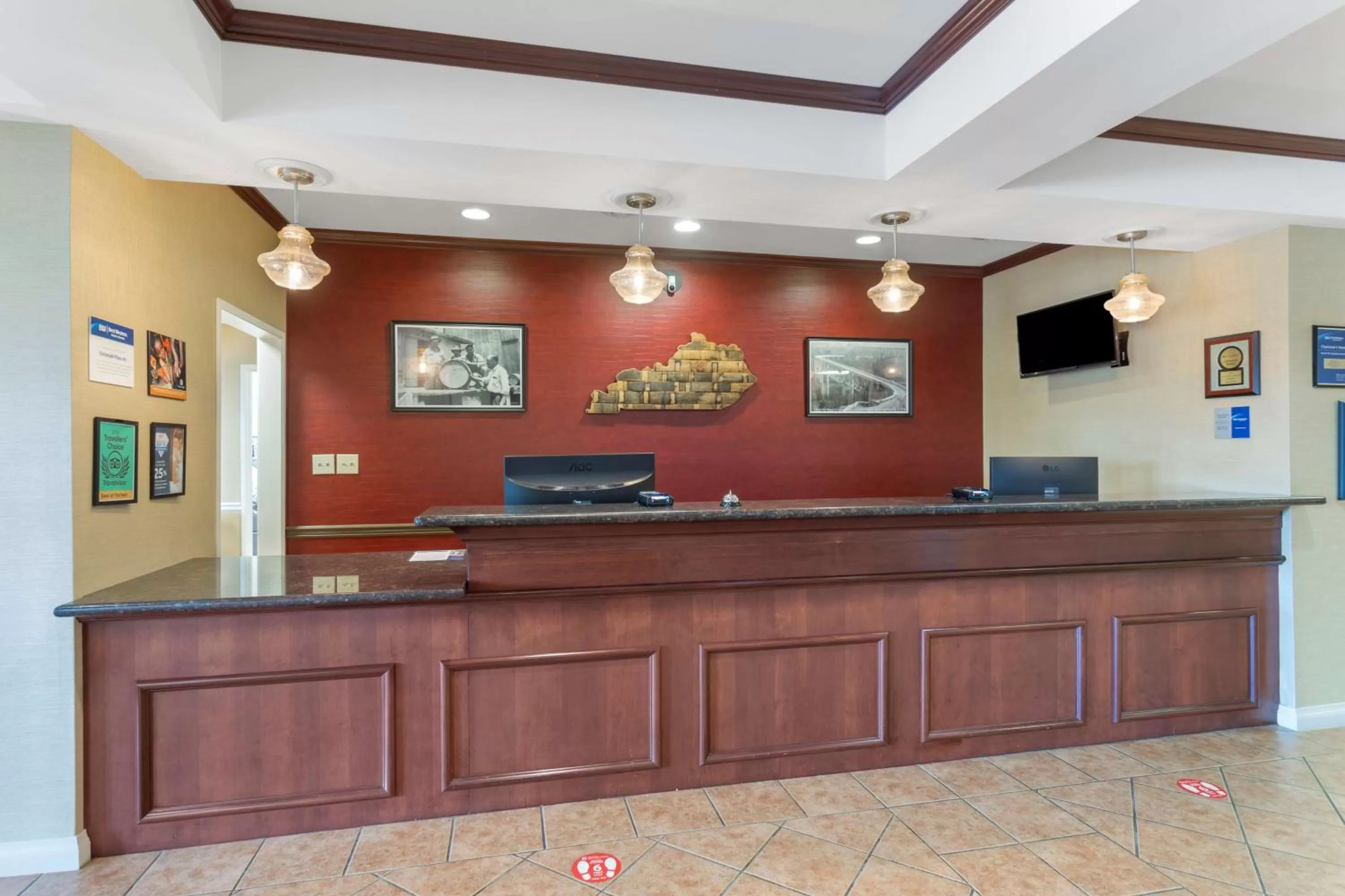 Lobby or reception in Best Western Lawrenceburg Inn