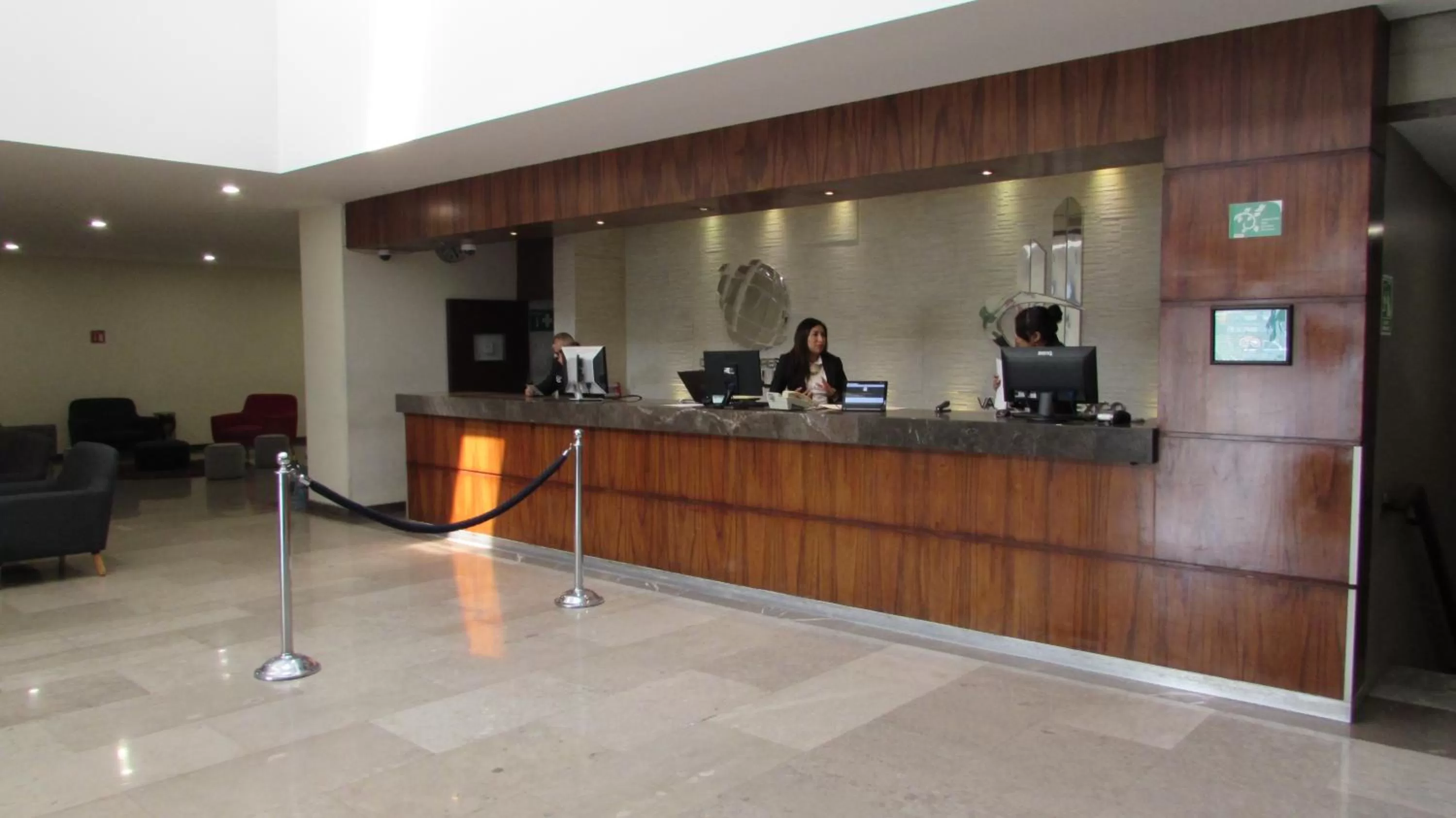 Lobby or reception in Hotel Valle de Mexico Toreo