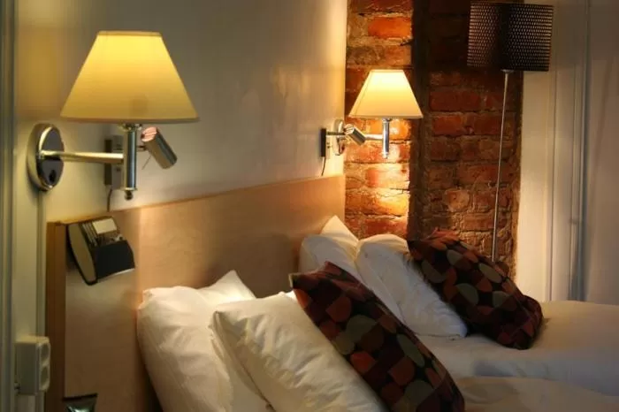 Decorative detail, Bed in Hotell Östermalm