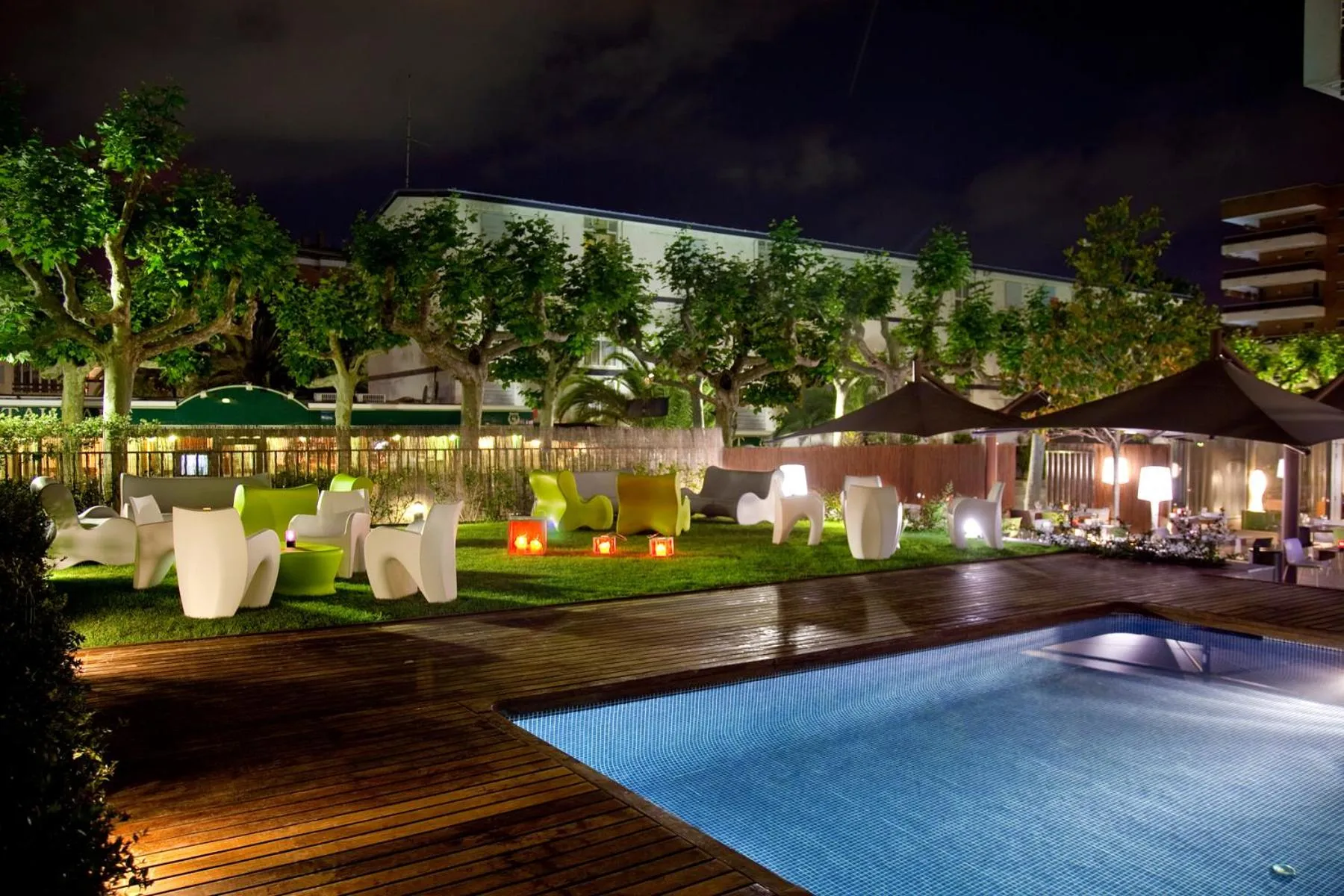 Patio in Magnolia Hotel - Adults Only