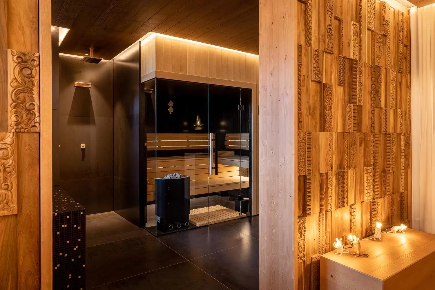 Sauna in Boutique Hotel Sunrose 7 - Gourmet & SPA