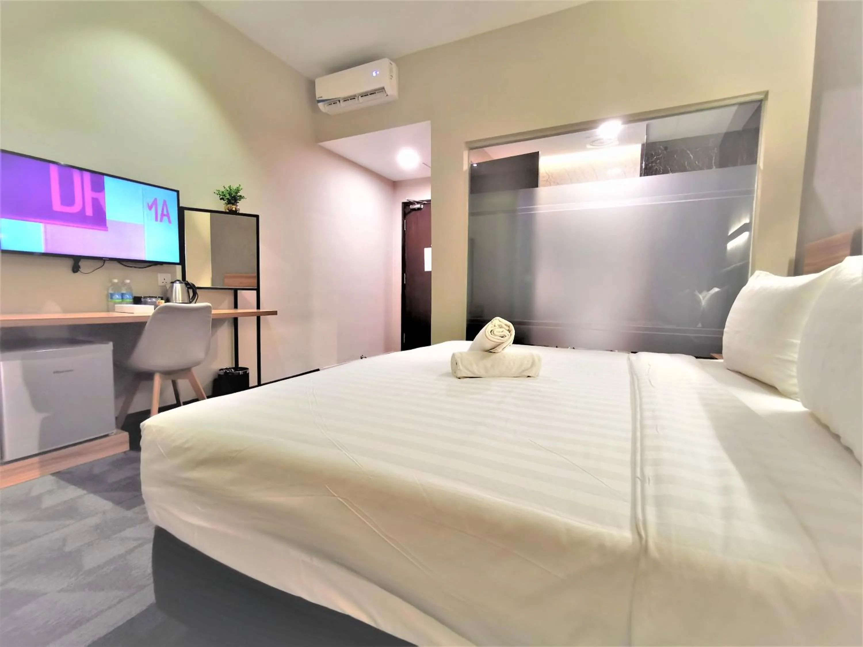 Bed in Prestigo Hotel - Johor Bharu