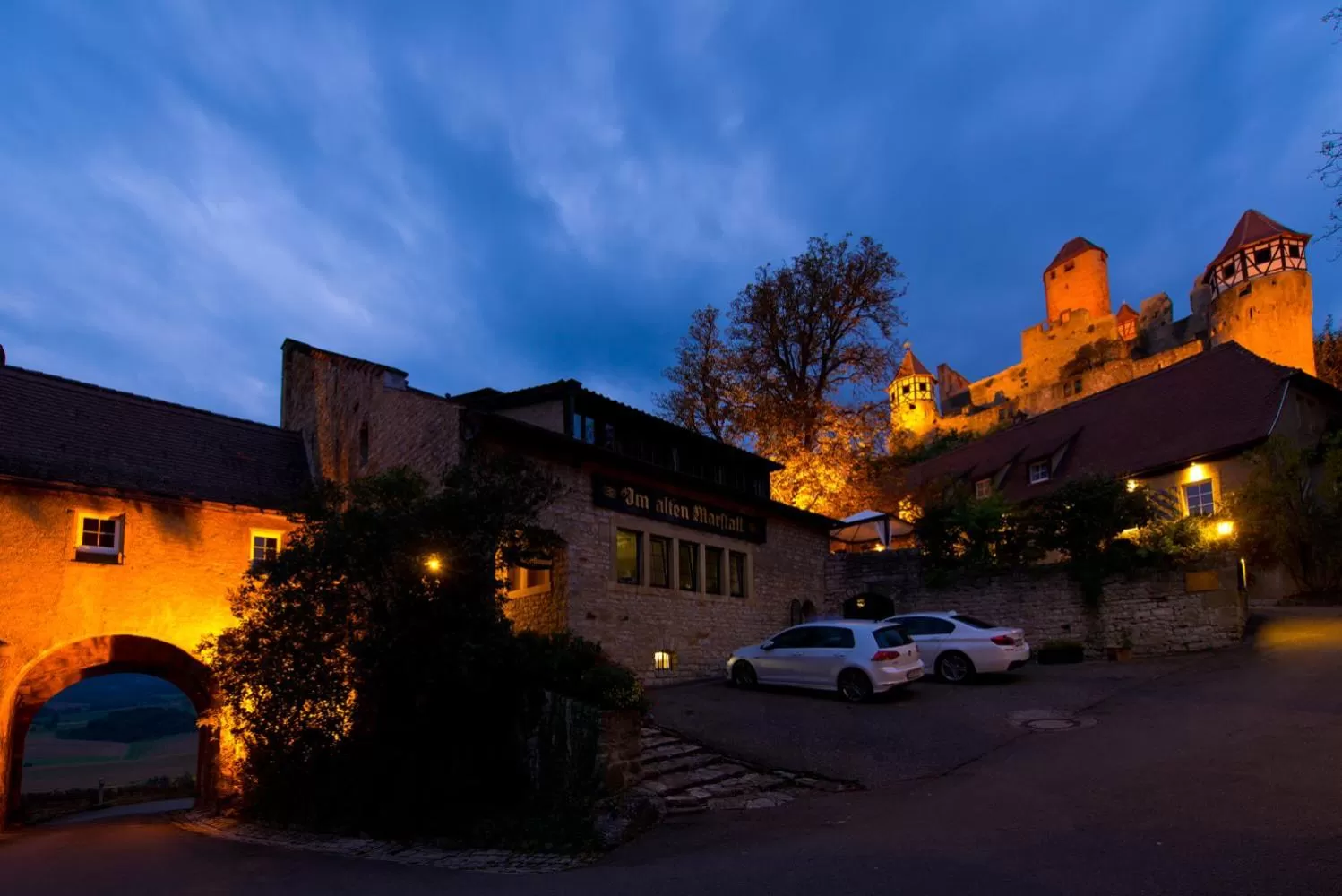 Restaurant/places to eat, Property Building in Hotel-Restaurant Burg Hornberg