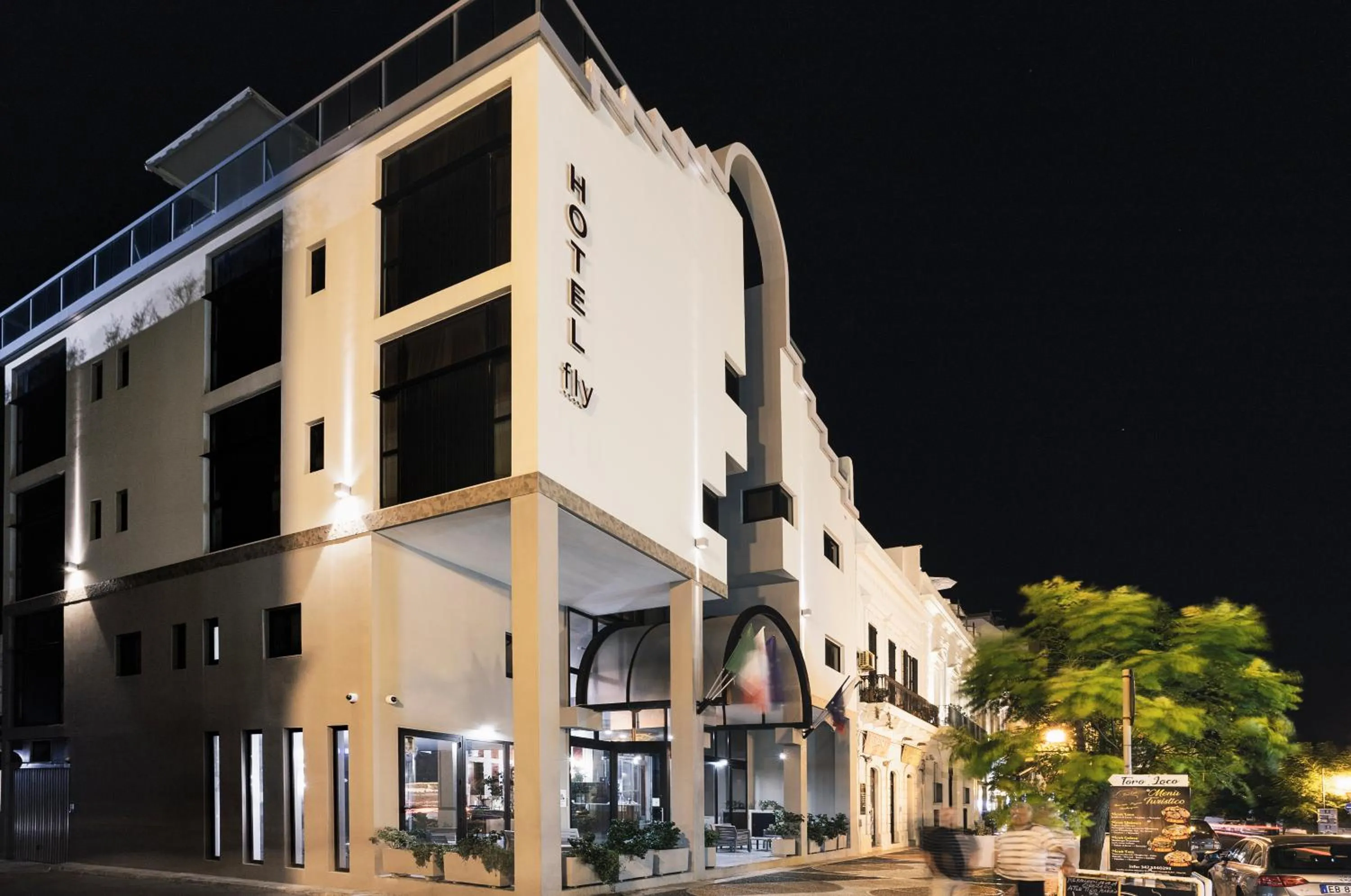 Property building in Hotel Fly