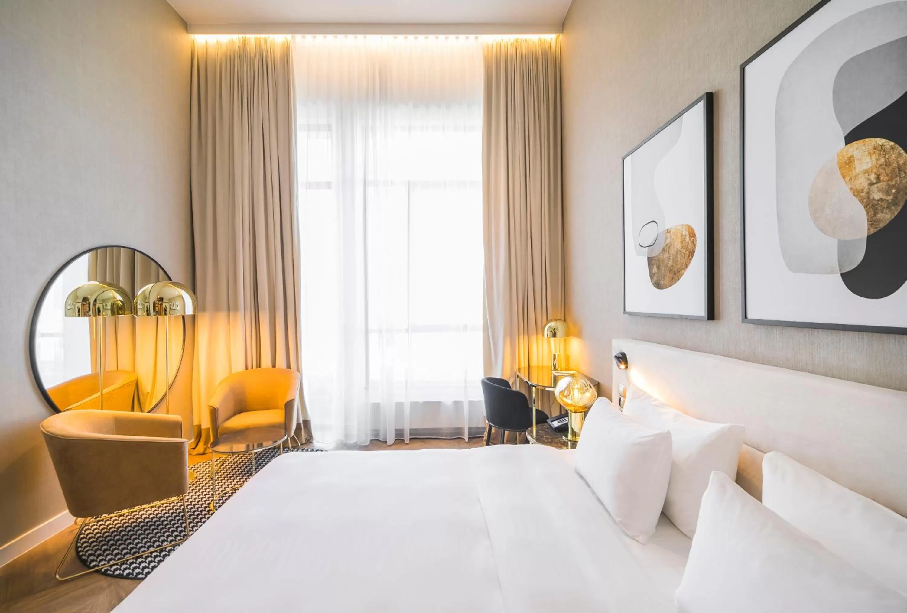 Photo of the whole room, Bed in Radisson Blu Hotel Sopot