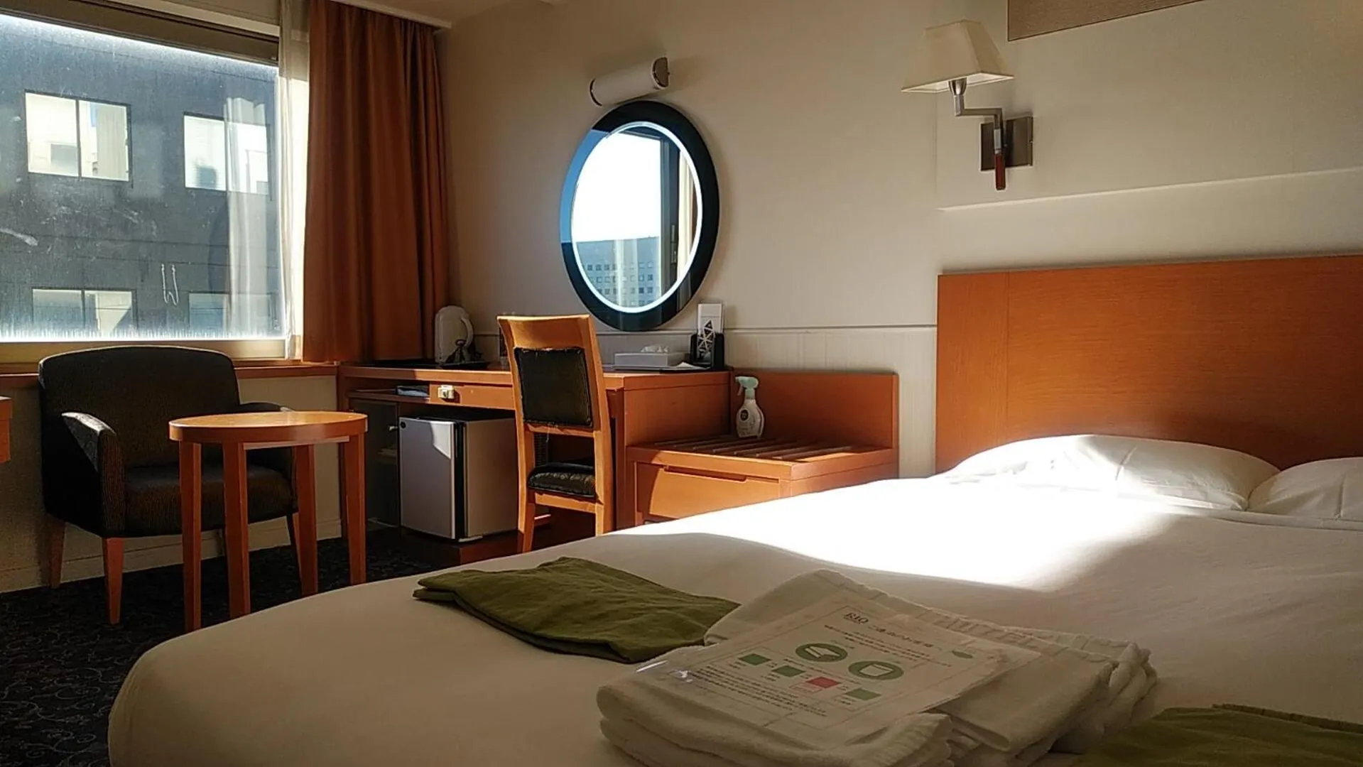 Bed in Hotel Paco Kushiro