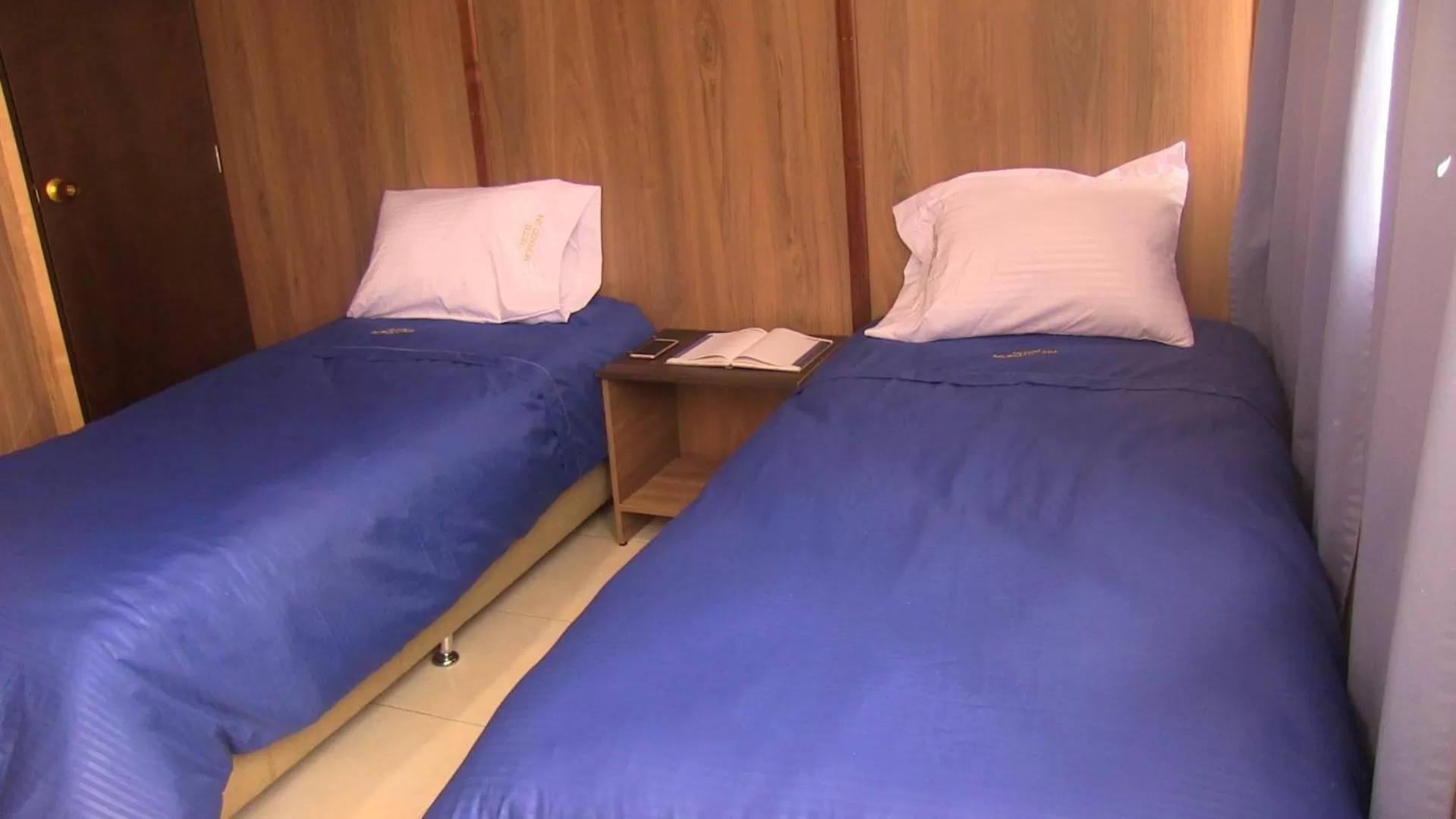 Bed in Hotel Mónaco de Fusa