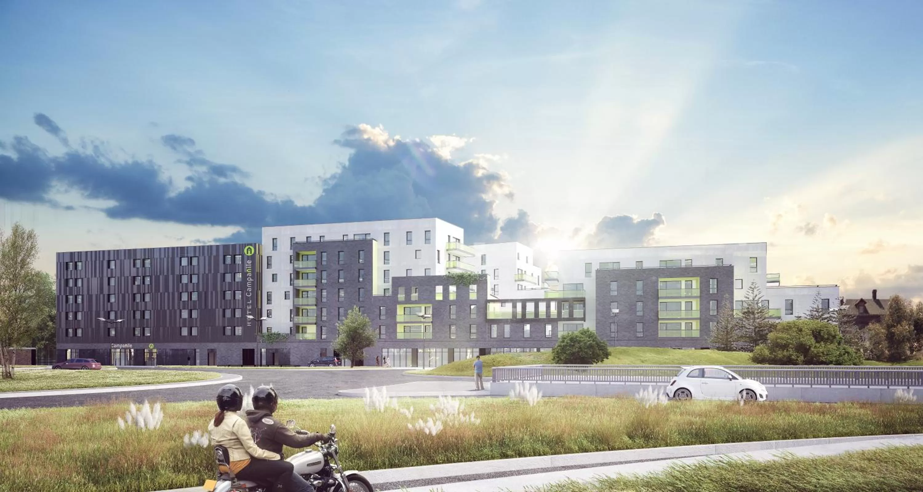 Property building in Ibis Rouen Centre Rive Gauche Mermoz