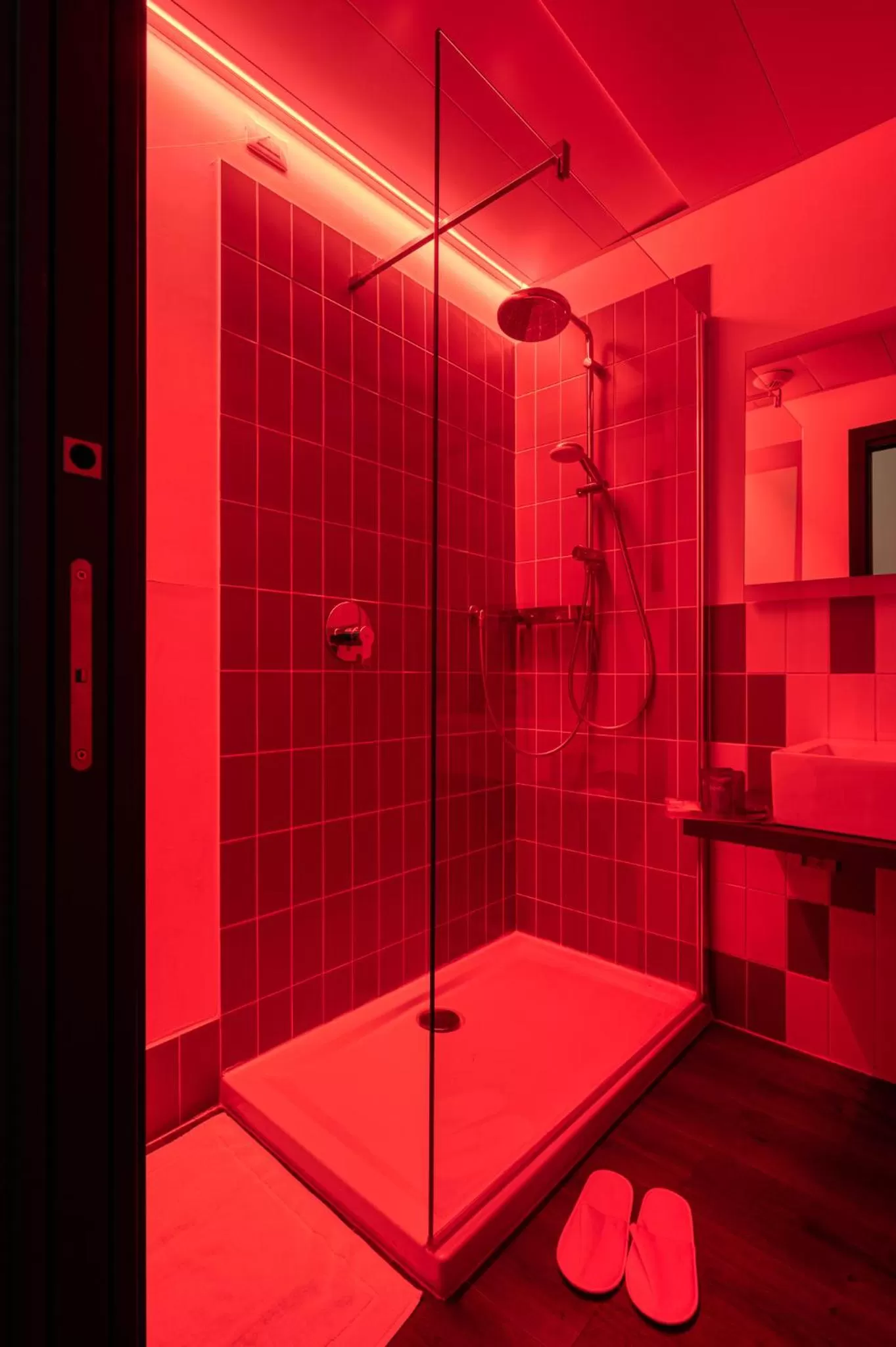 Shower in Smart Hotel Napoli