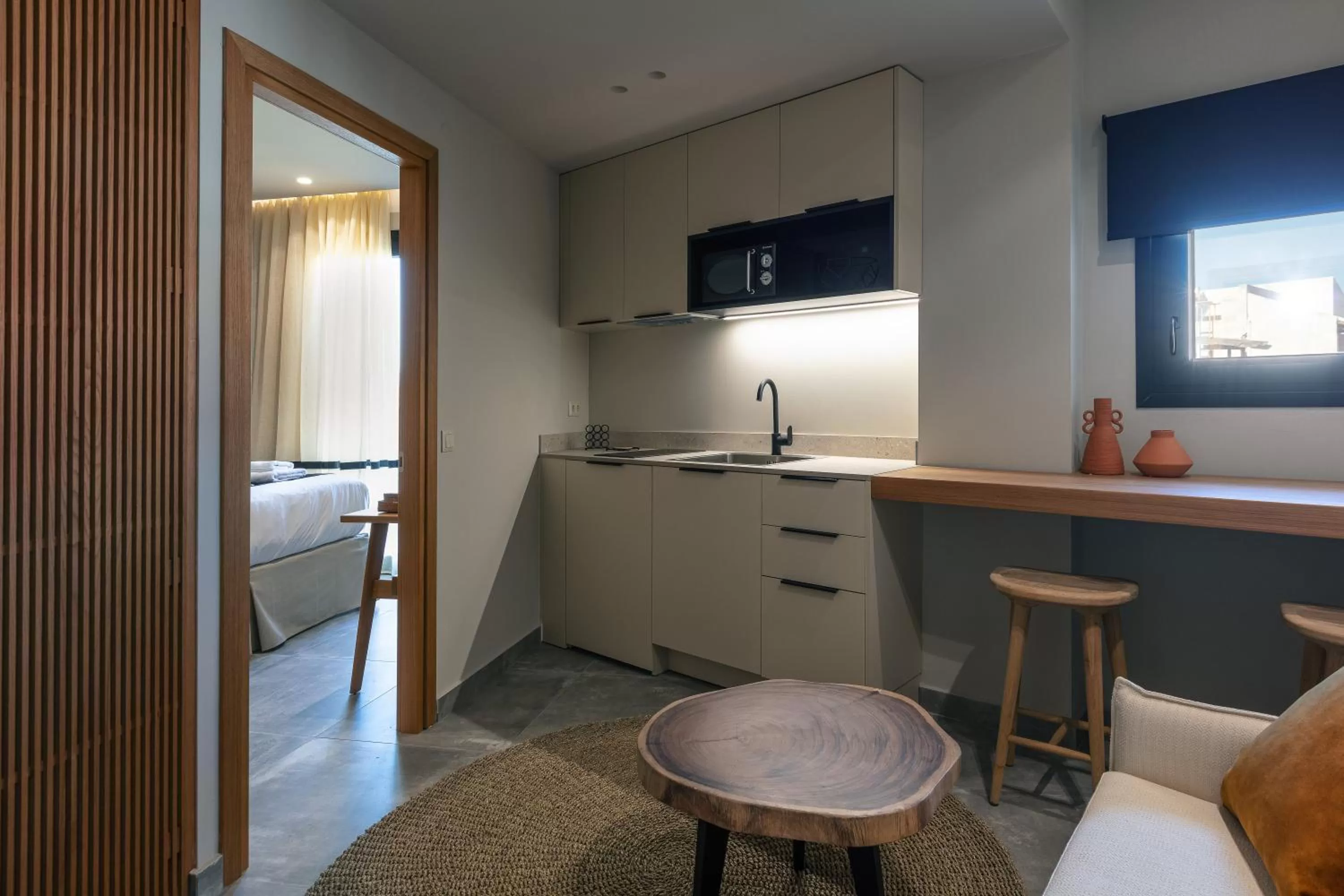 Kitchen or kitchenette in Chapter 02 Gallery Suites