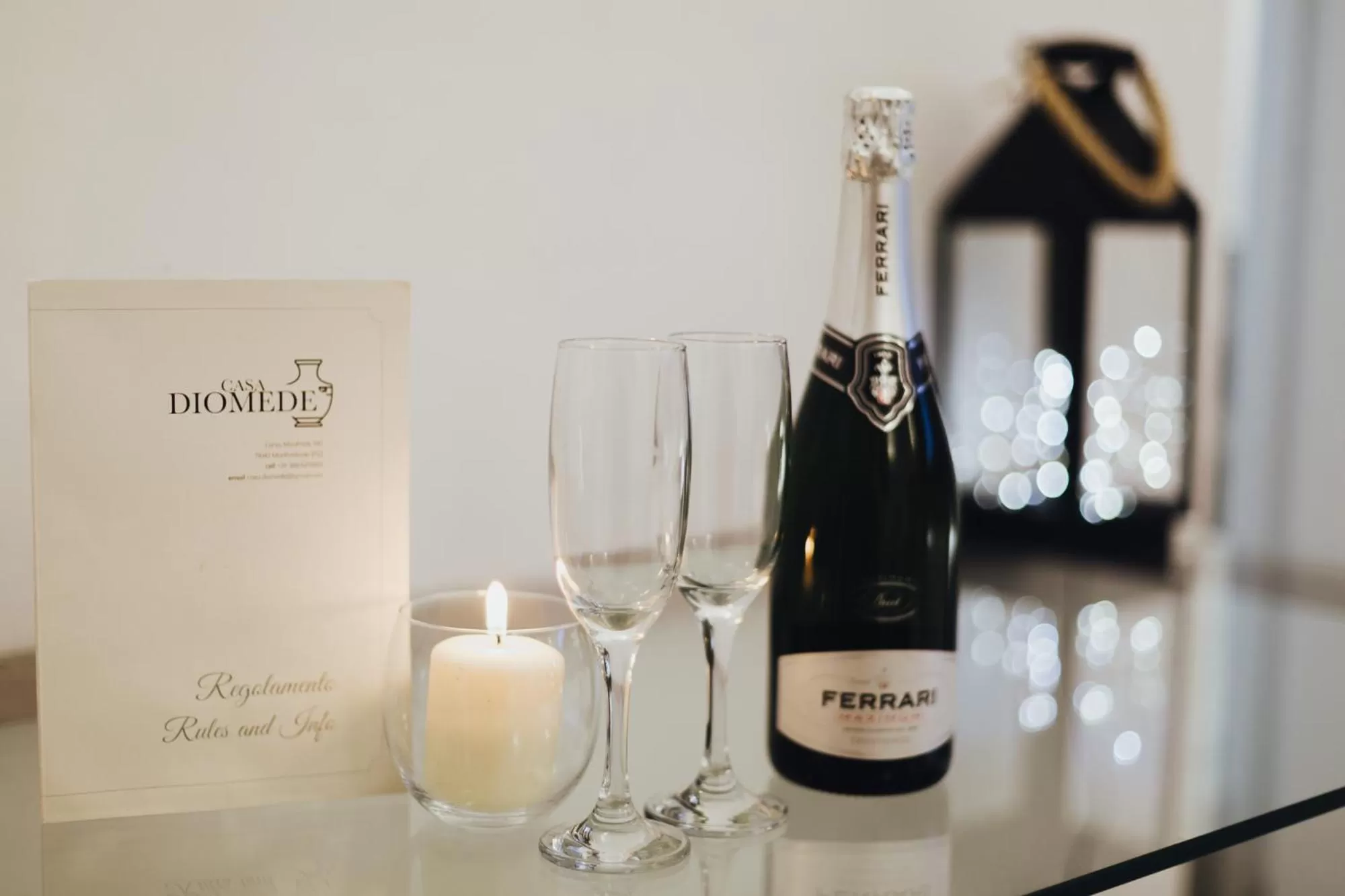 Drinks in B&B Casa Diomede