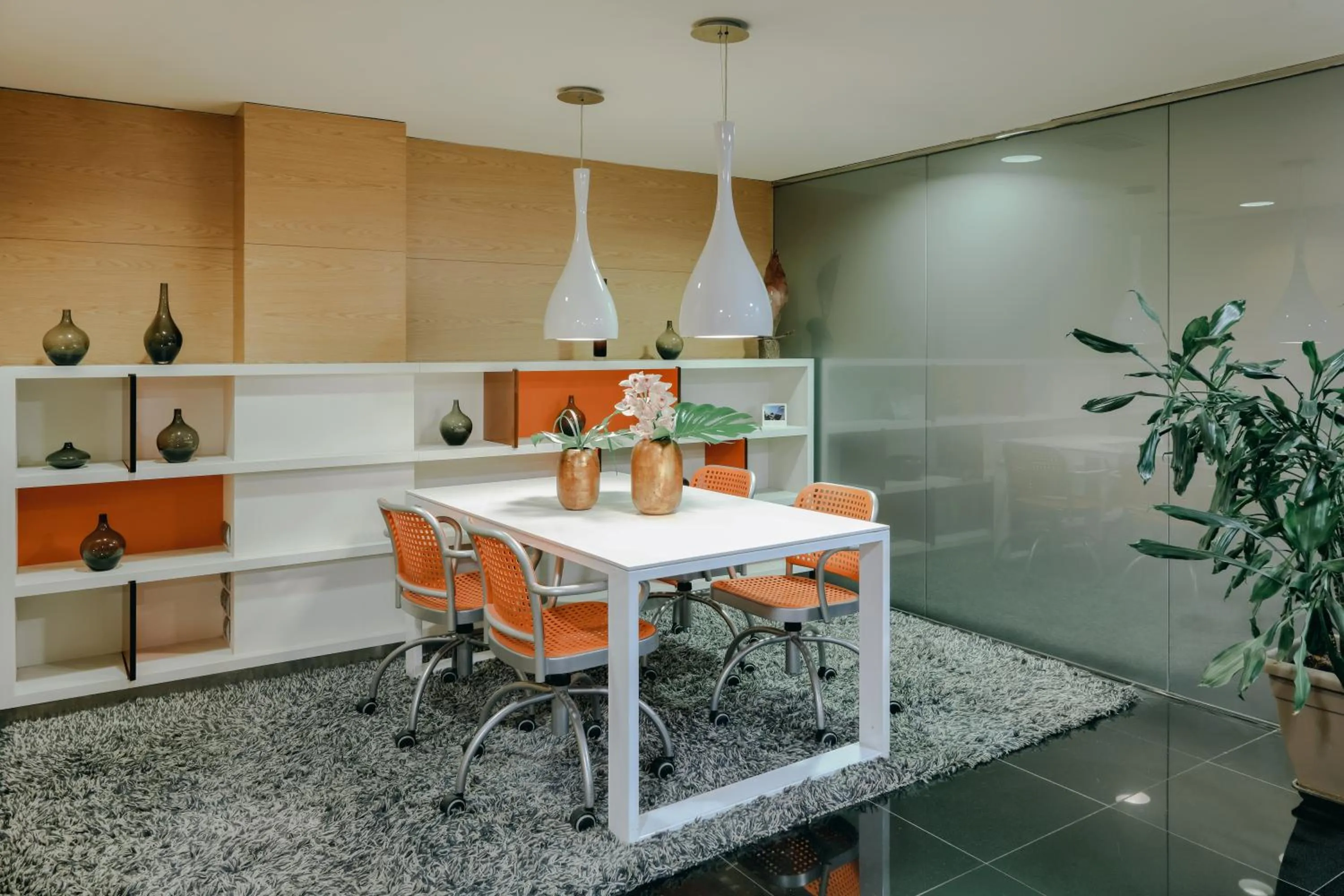 Communal lounge/ TV room in Hesperia Fira