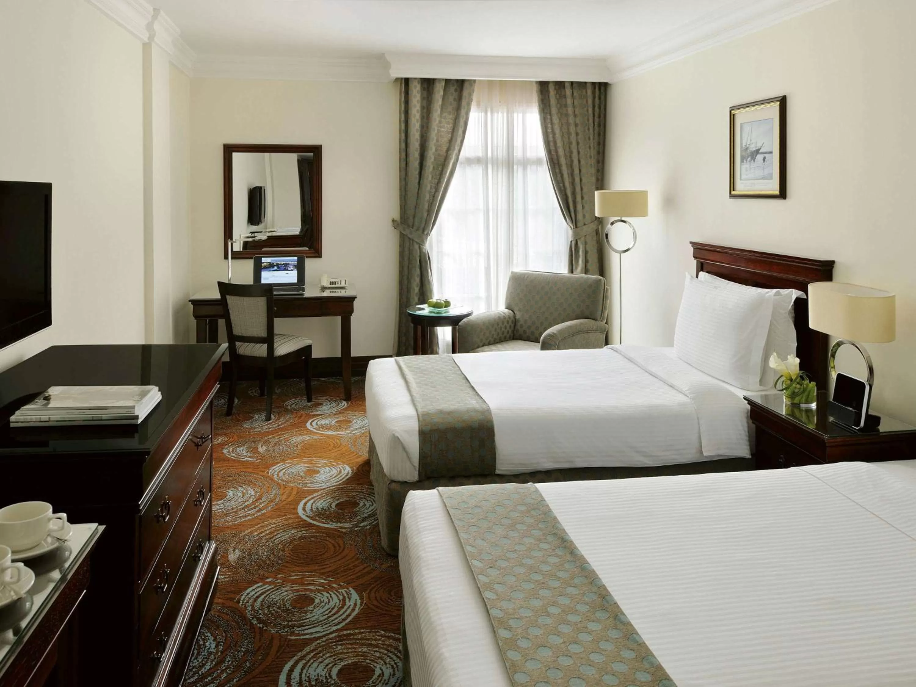 Photo of the whole room, Bed in Mövenpick Hotel Kuwait