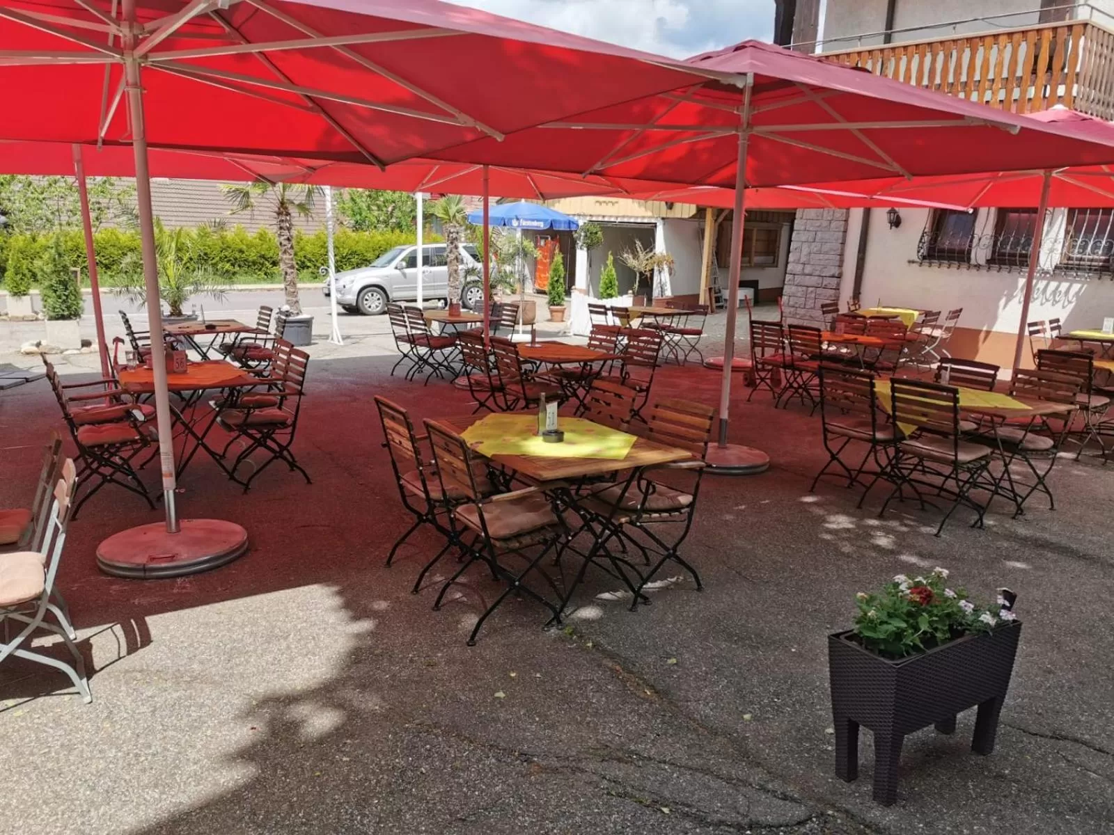 Restaurant/places to eat in Alemannenhof Hotel Engel