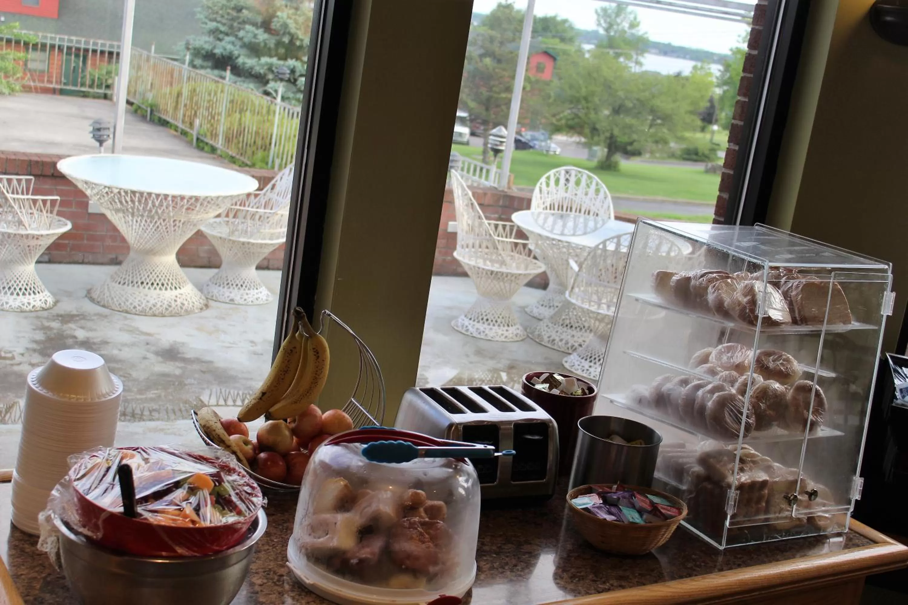 Buffet breakfast in Stone Fence Resort