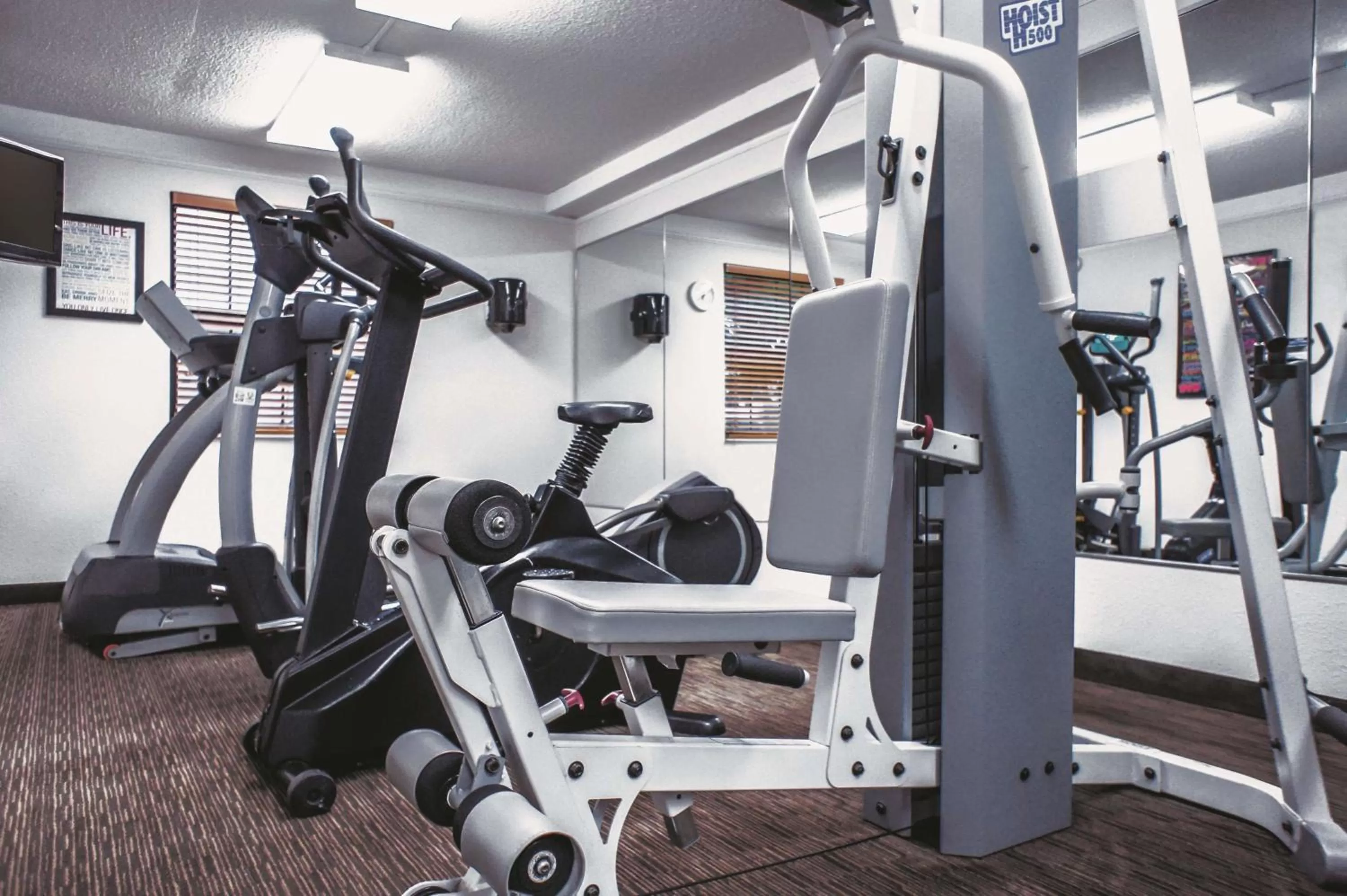 Fitness centre/facilities in La Quinta Inn by Wyndham Moline Airport