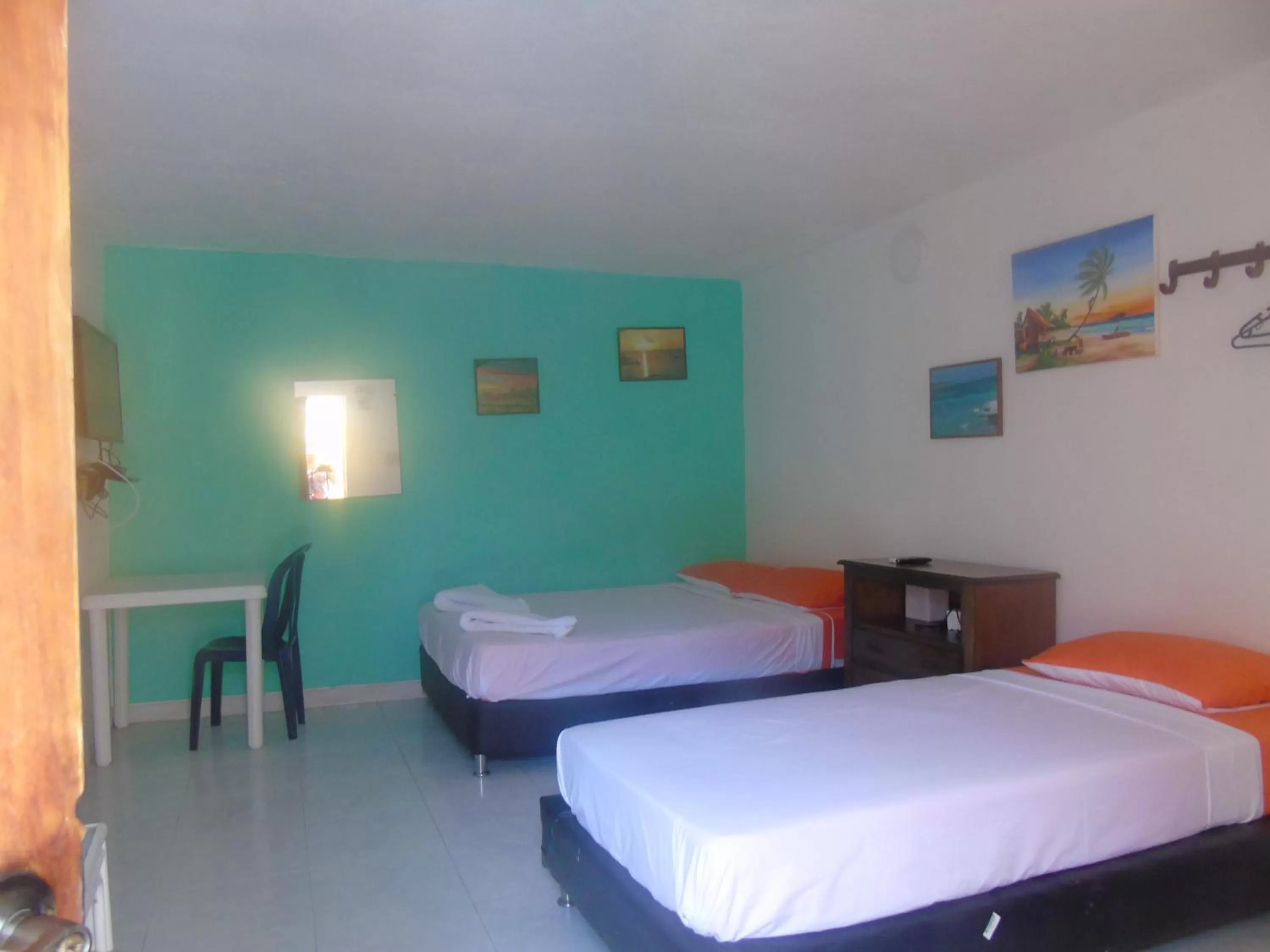 Bed in Posada Miss Joyce House