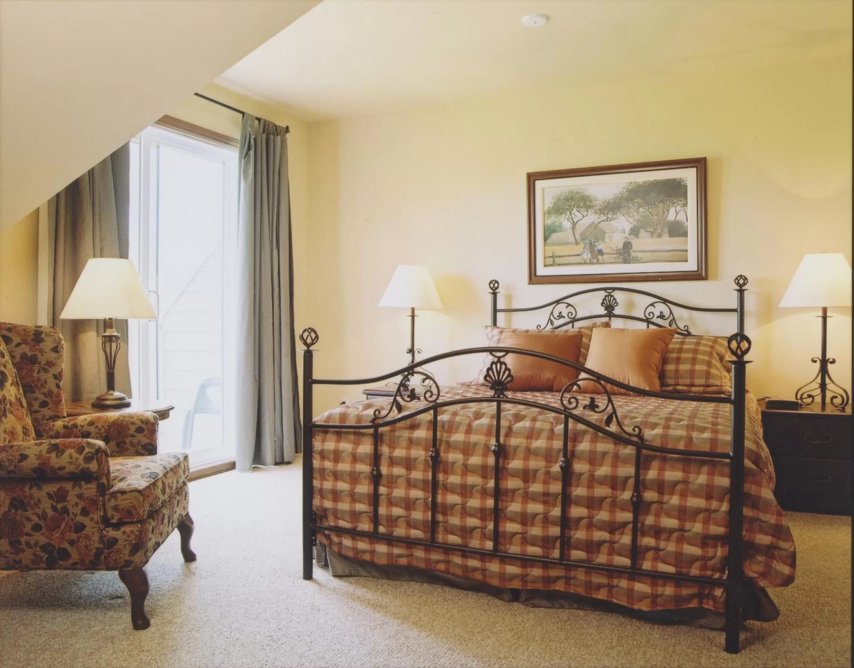 Bed in Cap Tremblant Mountain Resort