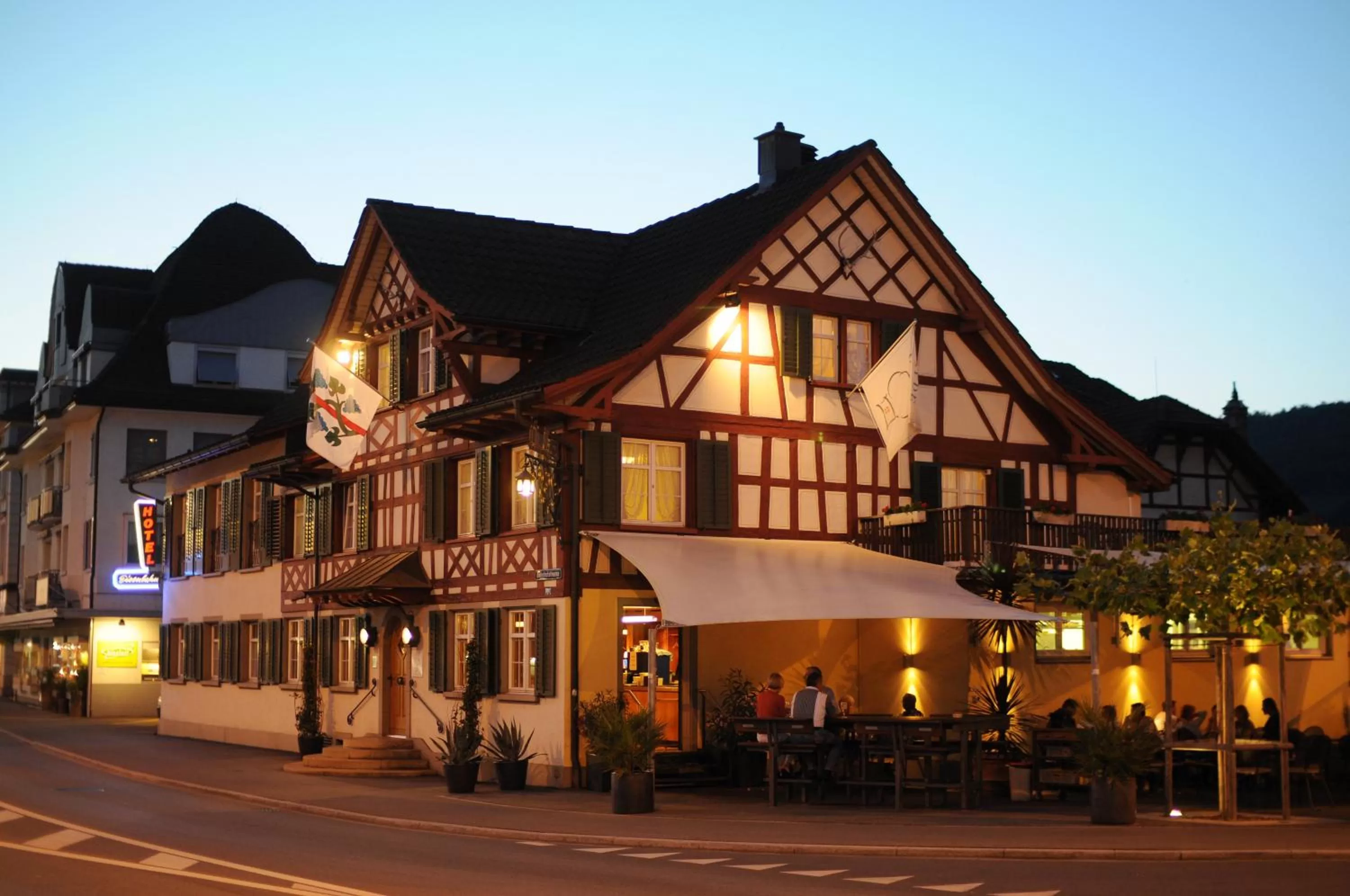 Restaurant/places to eat, Property Building in Gasthof Eisenbahn