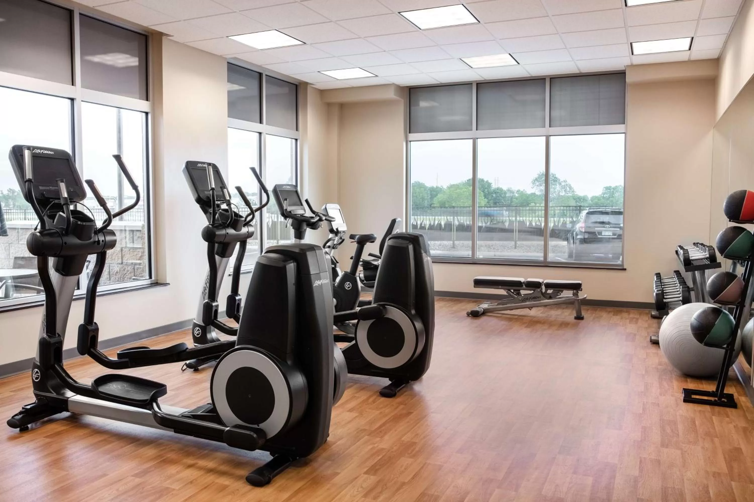 Fitness centre/facilities in Hyatt Place Kansas City Lenexa City Center