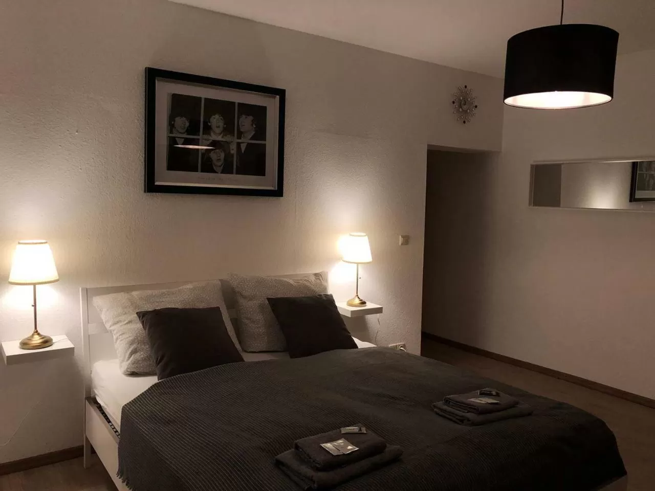 Bed in Landlust Hotel