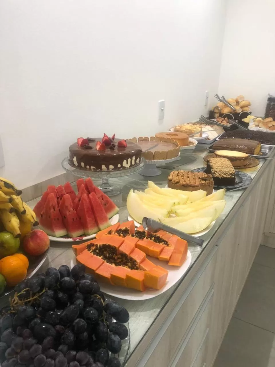 Food and drinks in Pousada Vó Dena