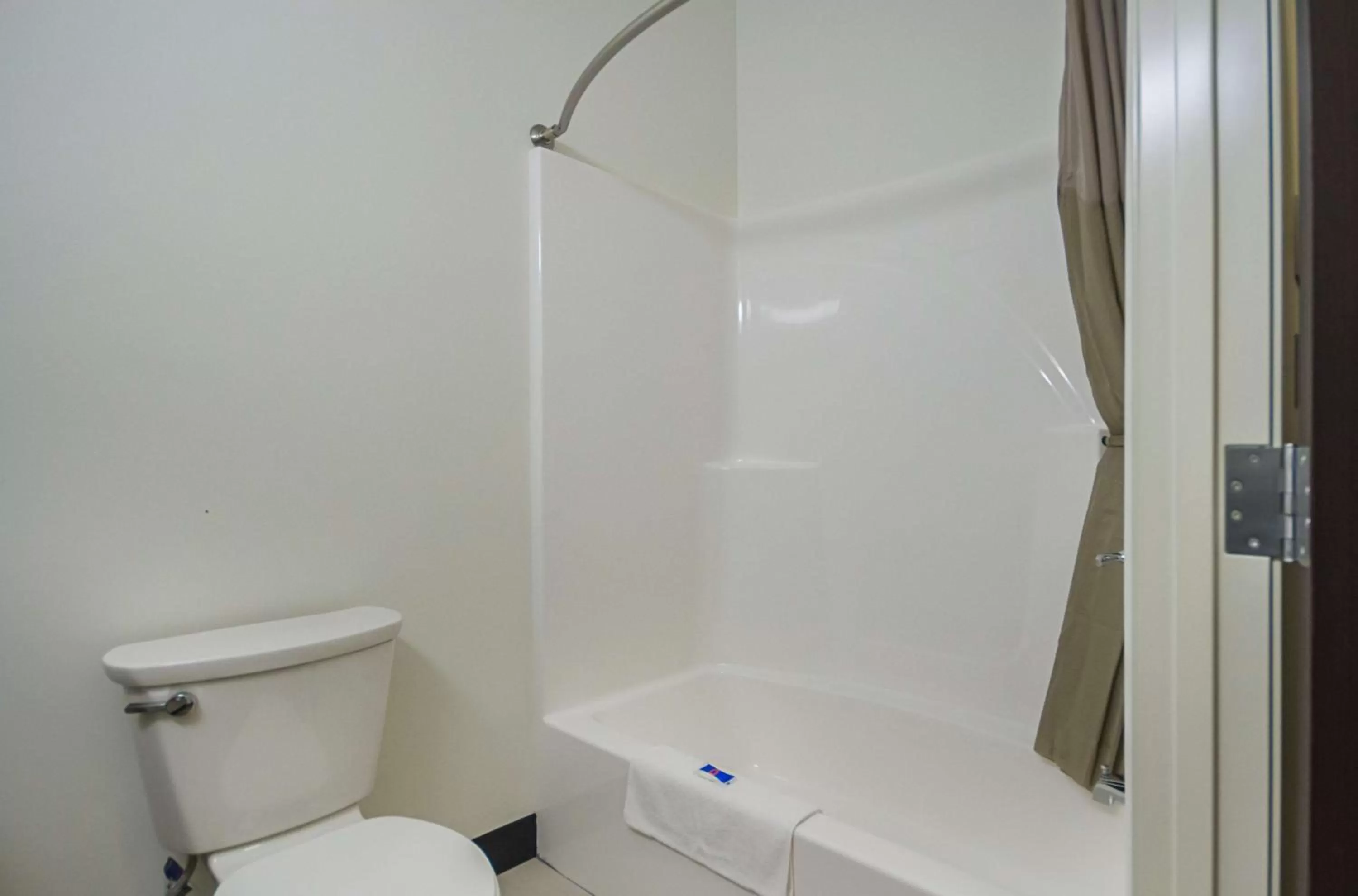 Shower in Motel 6-South Bend, IN - Mishawaka