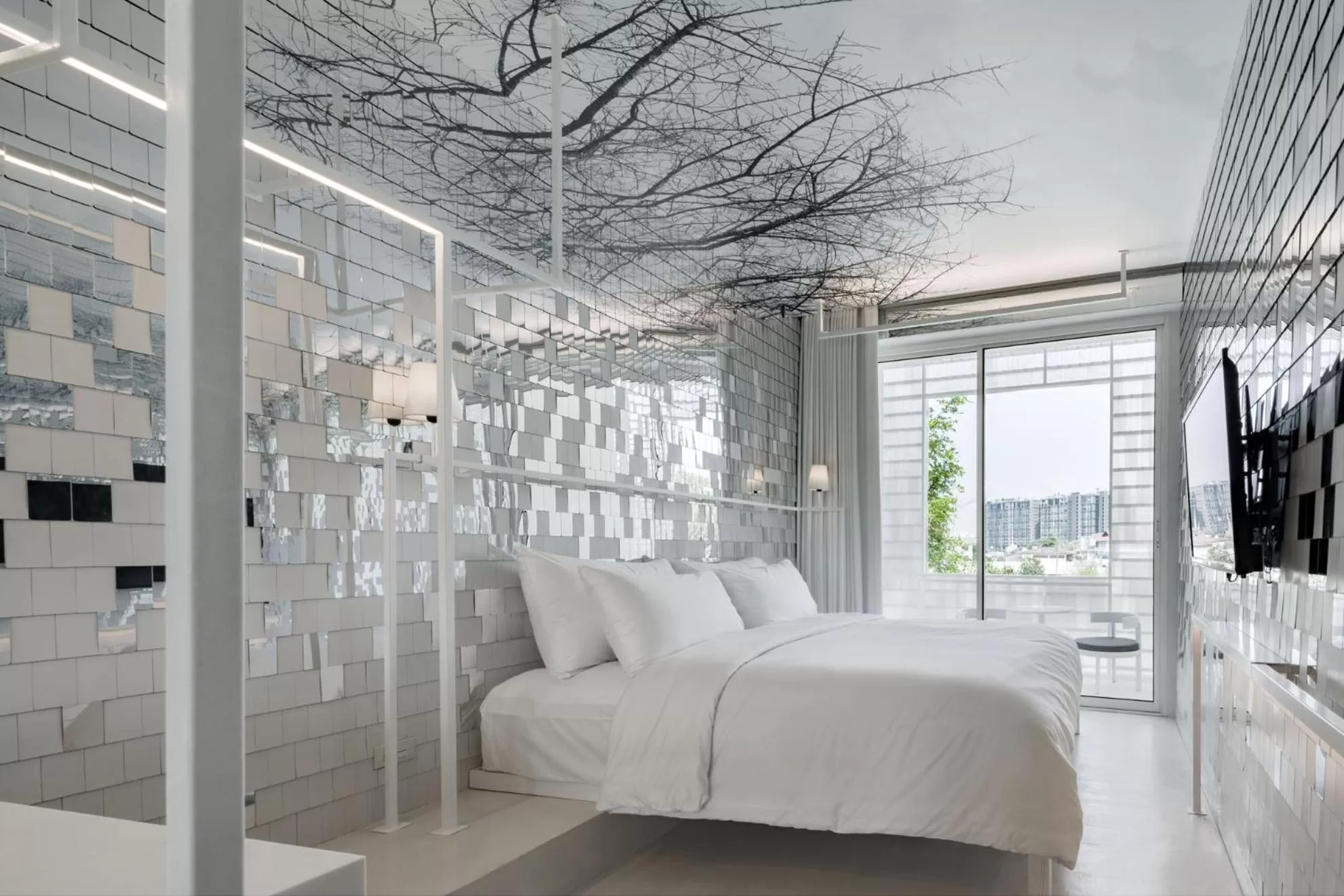 Bed in Little Shelter Hotel Chiangmai