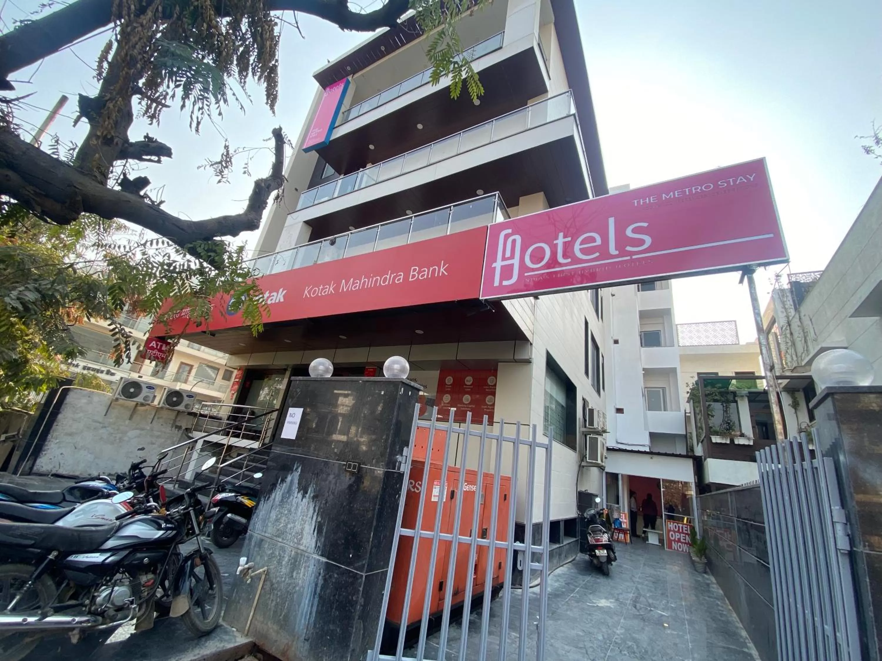 Property building in The Metro Stay By F9 Hotels-Near Sector 18 Metro Station Noida