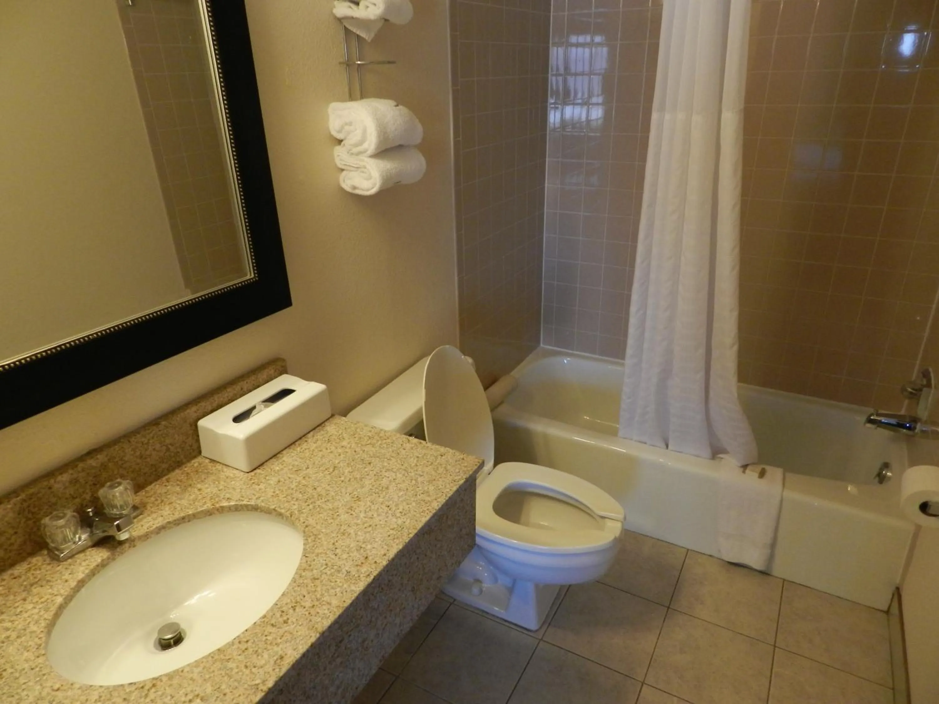 Bathroom in Baymont by Wyndham Dubuque