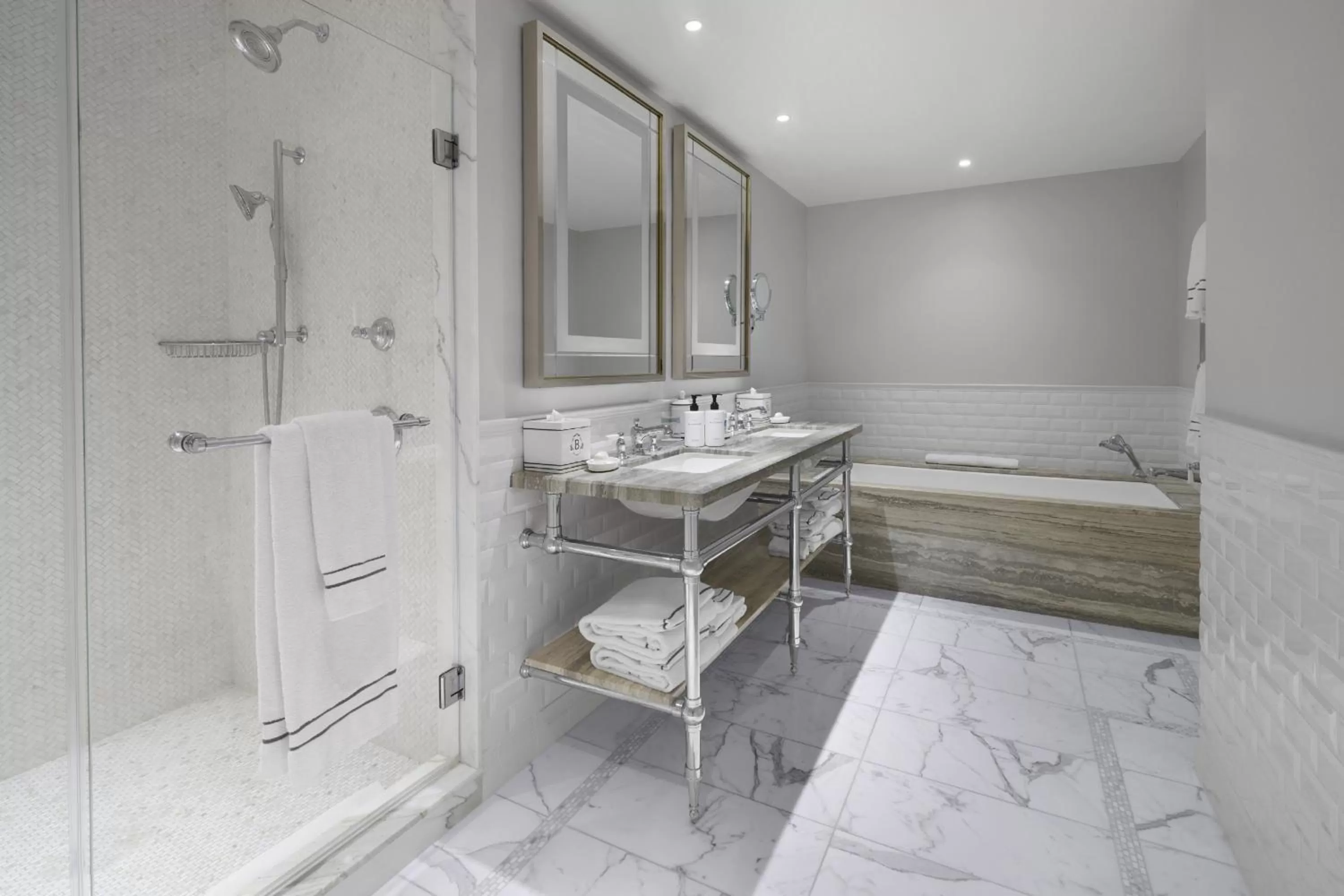 Bathroom in InterContinental New York Barclay Hotel by IHG