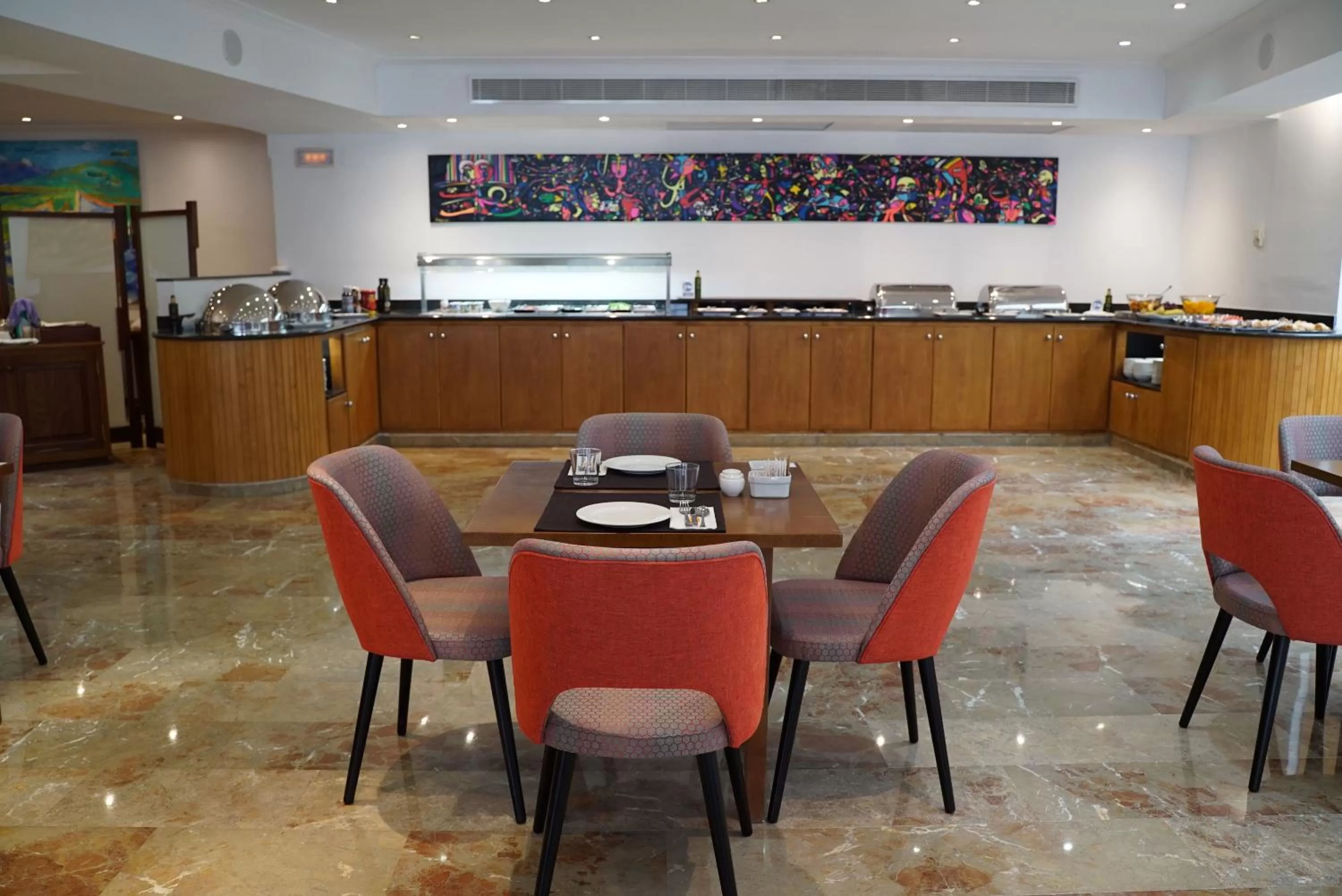 Dining area in Hotel Artmadams