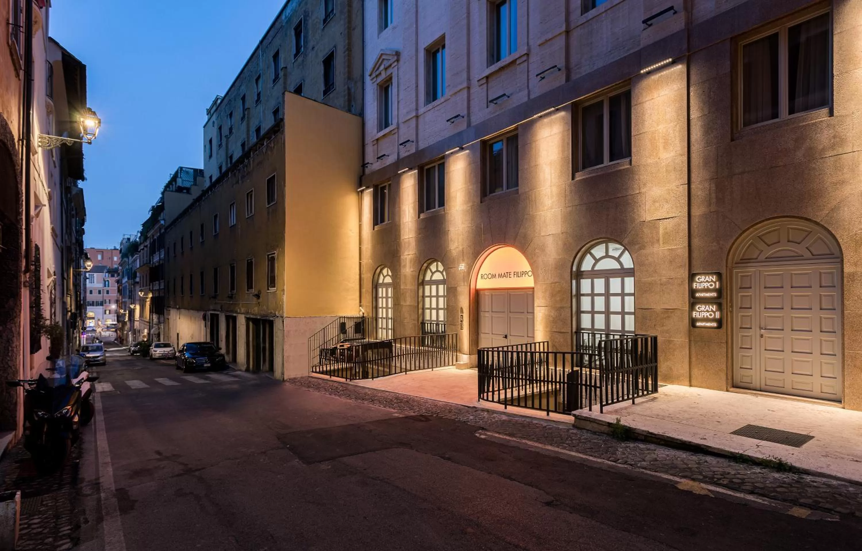 Facade/entrance in Room Mate Collection Filippo, Rome-Fontana di Trevi