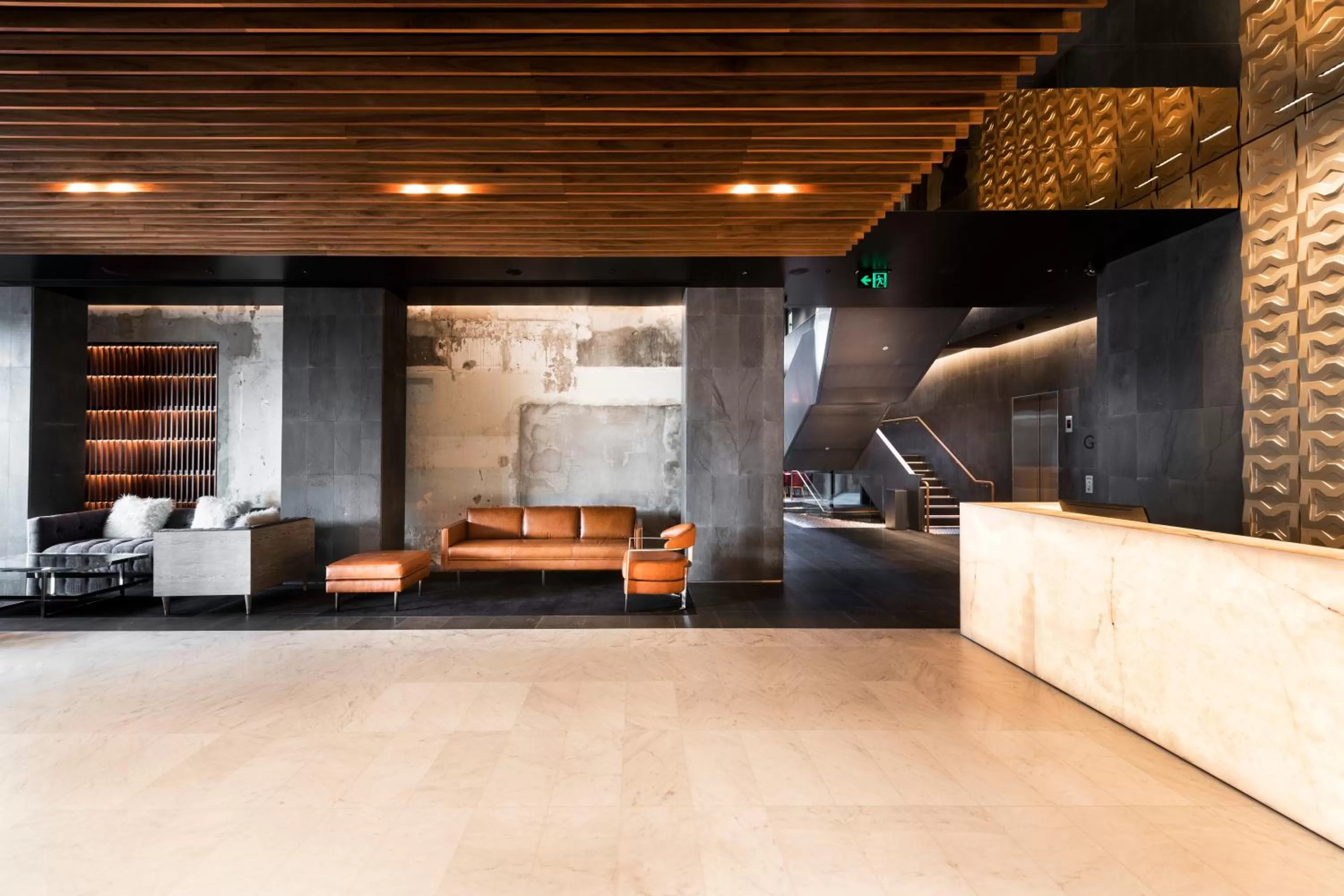 Lobby or reception in The Melbourne Hotel