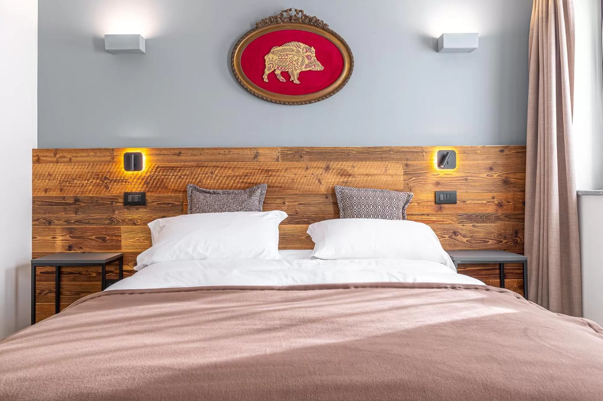 Bed in Hotel Mon Émile