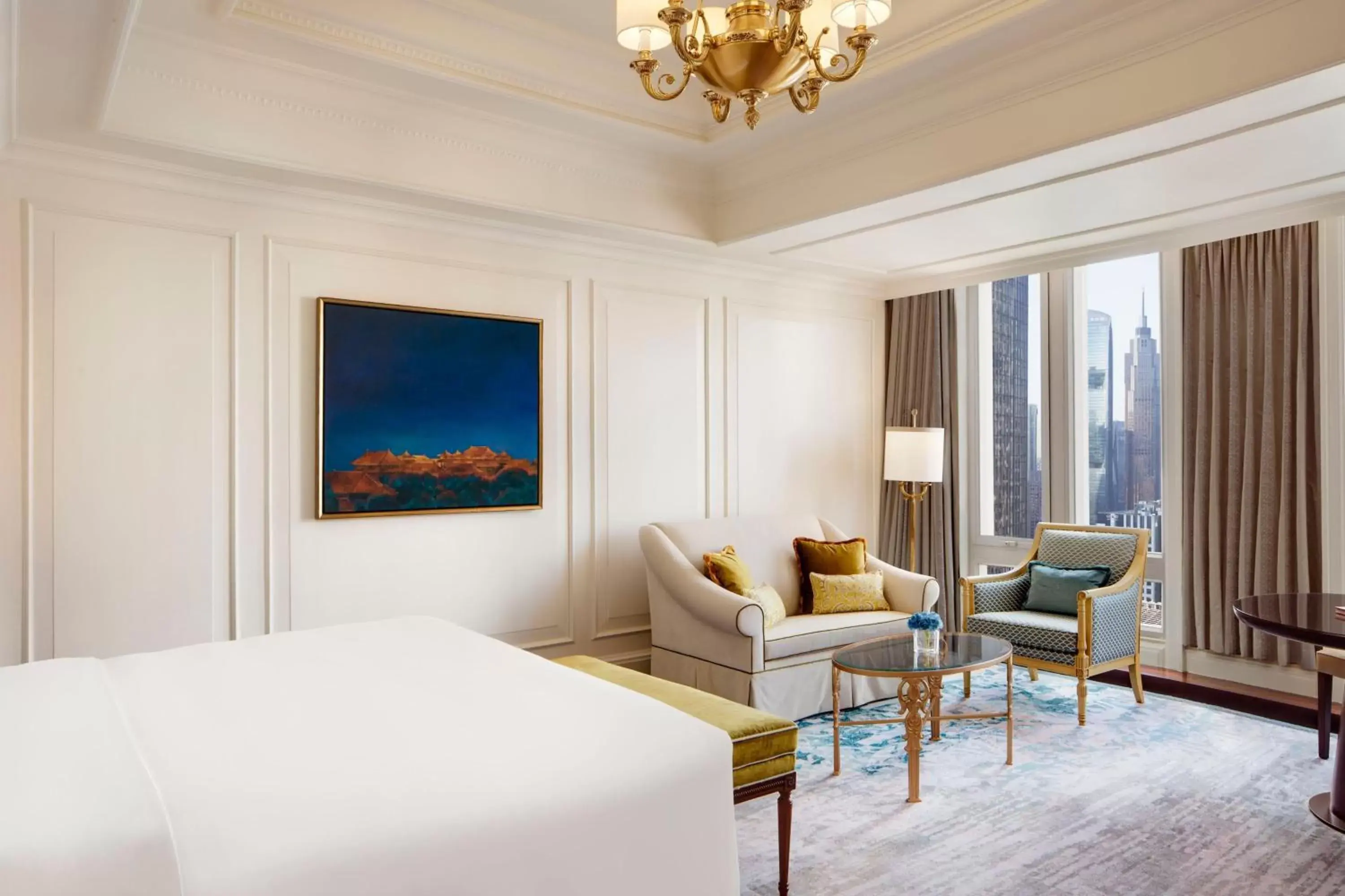 Club City View King Room in The Ritz-Carlton, Guangzhou Club City View King Room in The Ritz-Carlton, Guangzhou