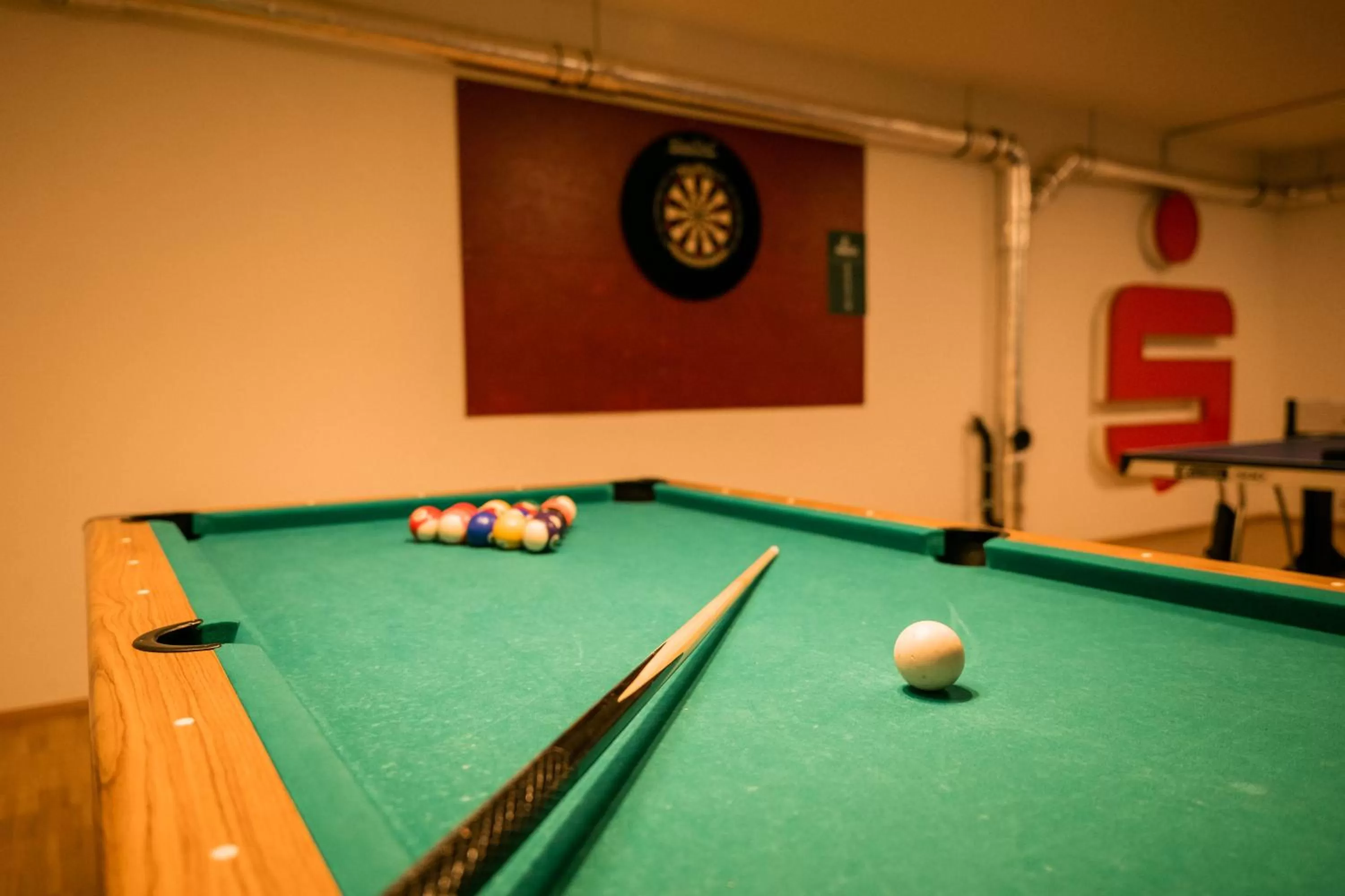 Billiard in Hotel Trezor