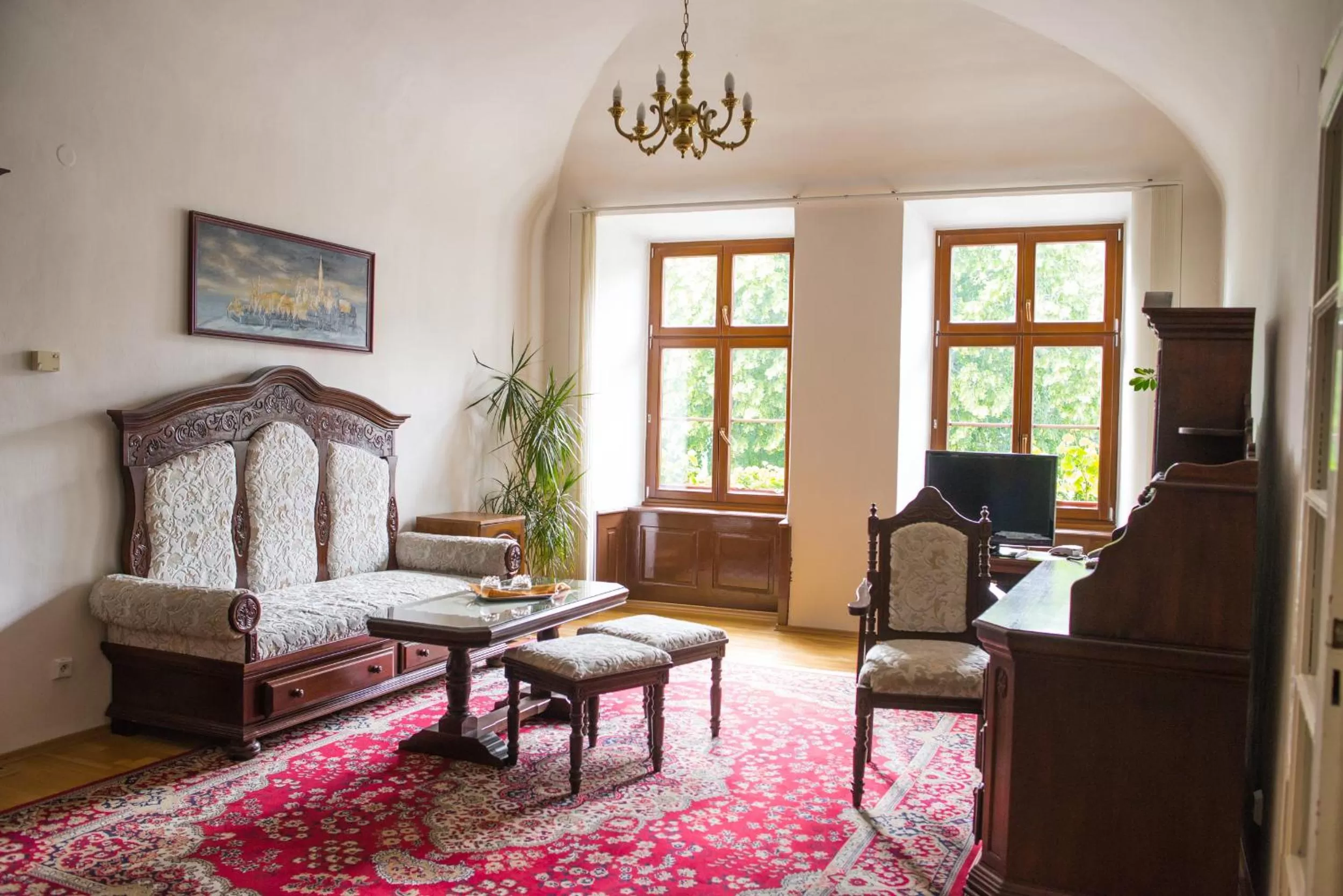 Living room in Hotel Arkada