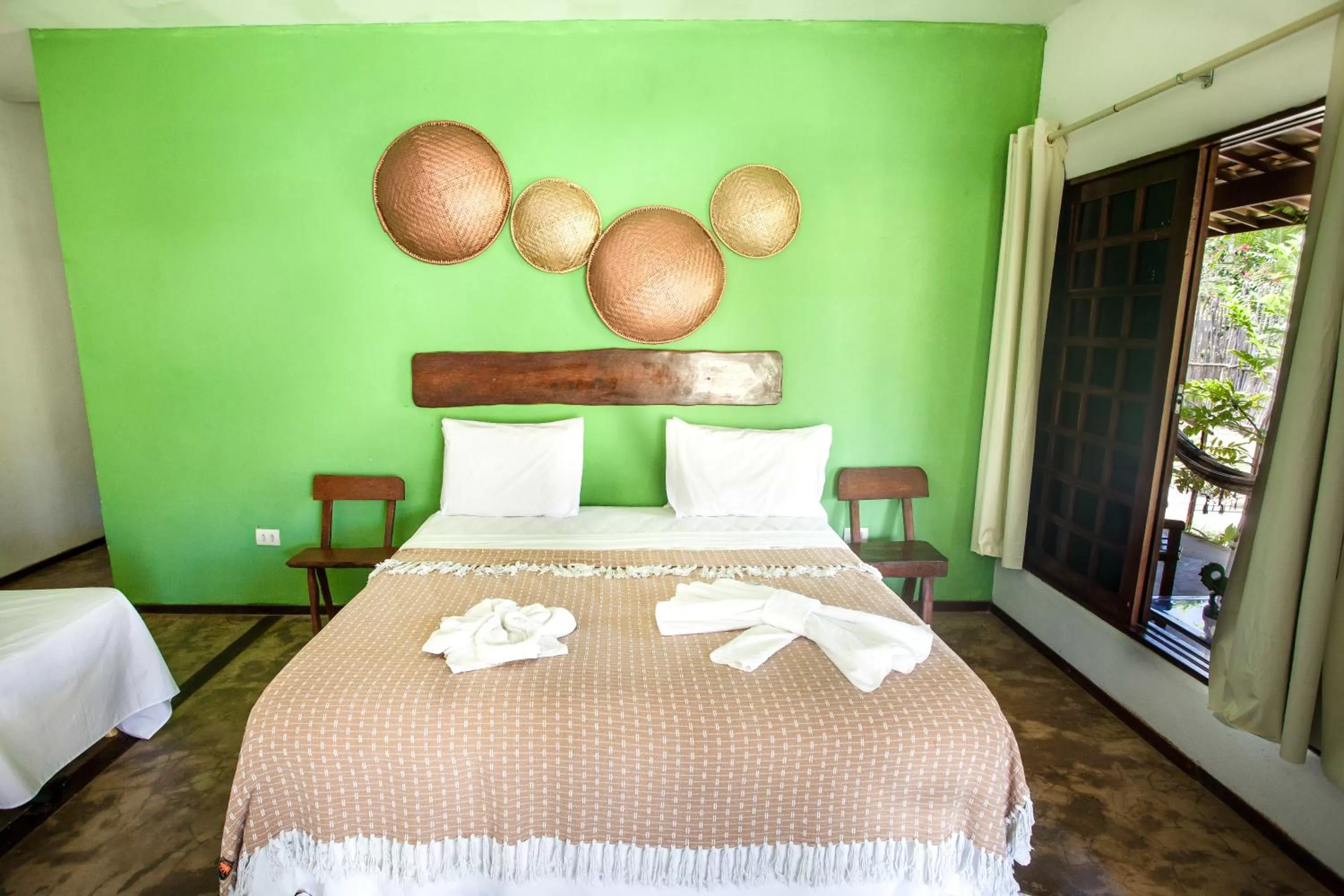 Bed in Pousada e Restaurante Encanto das Águas